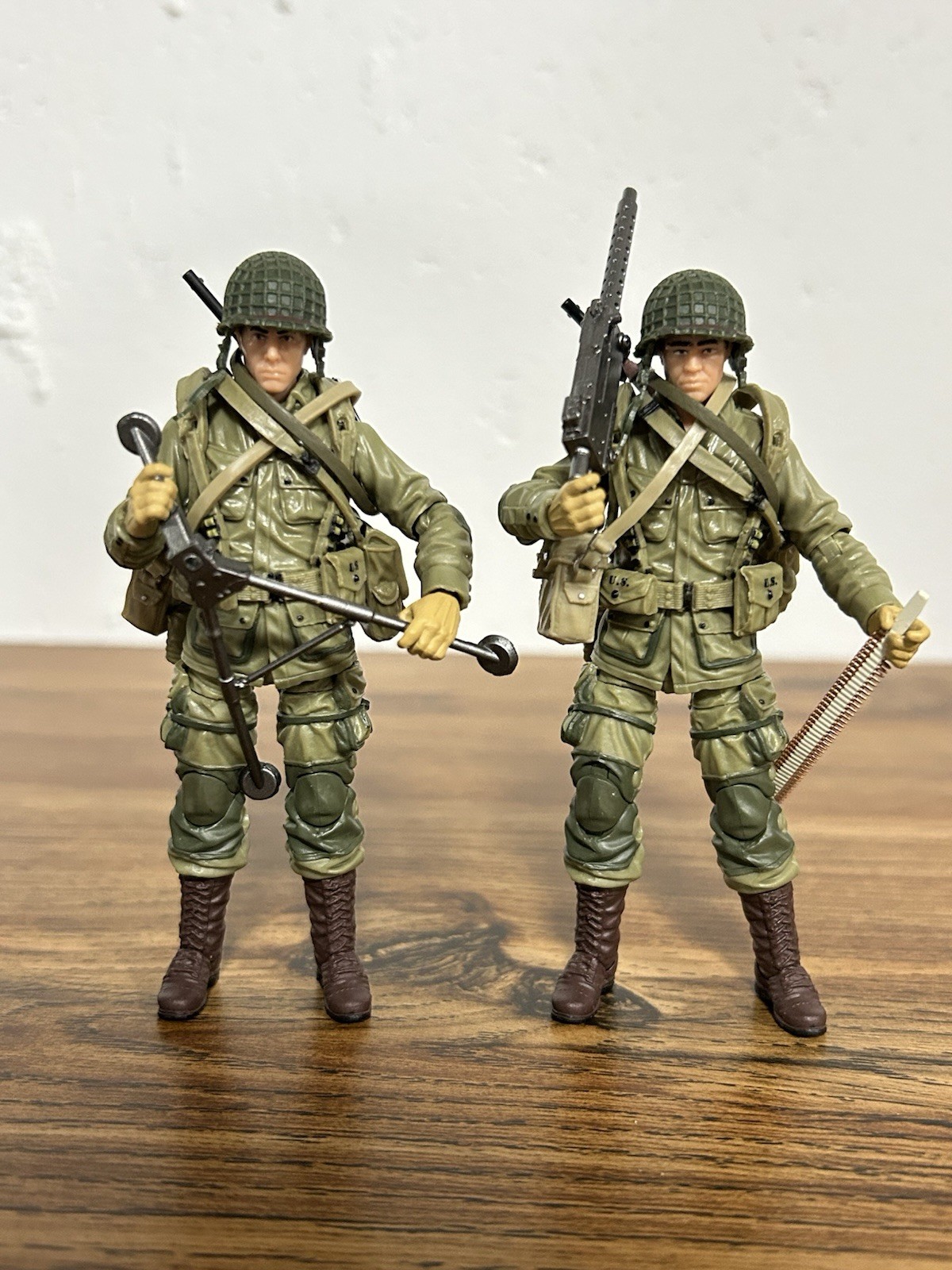 Marauder Task Force 1:18 US Paratrooper Machine Gun Squad Team Lot