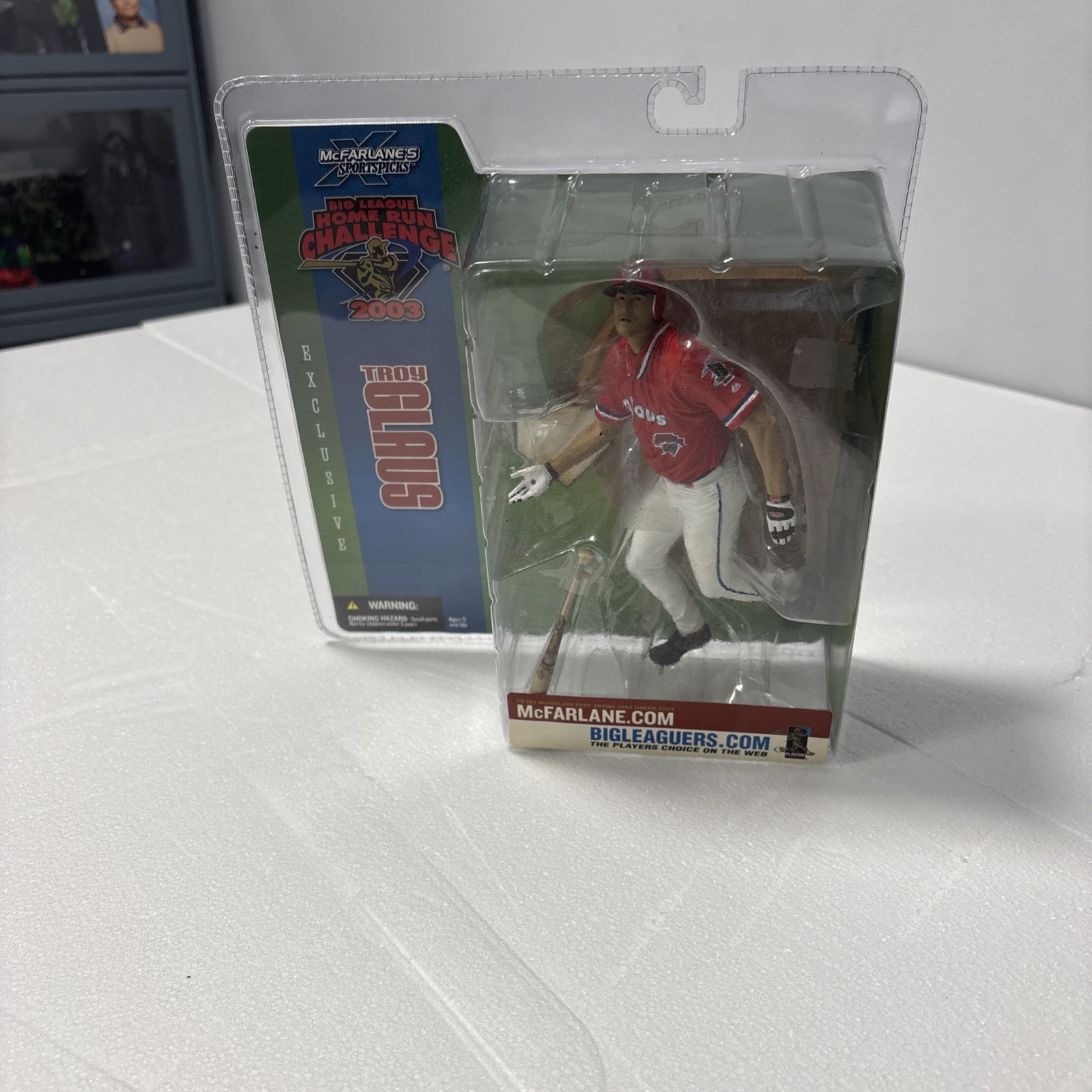 McFarlane 2003 Troy Glaus BIG League Home Run Challenge Exclusive *NIB*