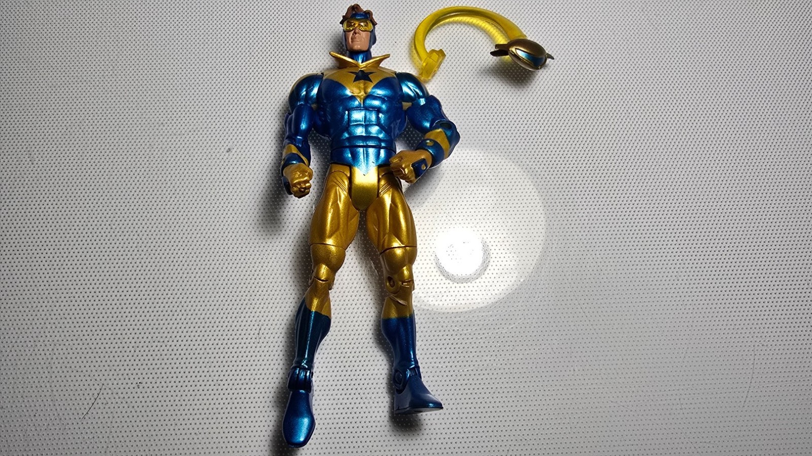 Mattel DC Universe Classics Atom Smasher CNC Booster Gold Loose Complete