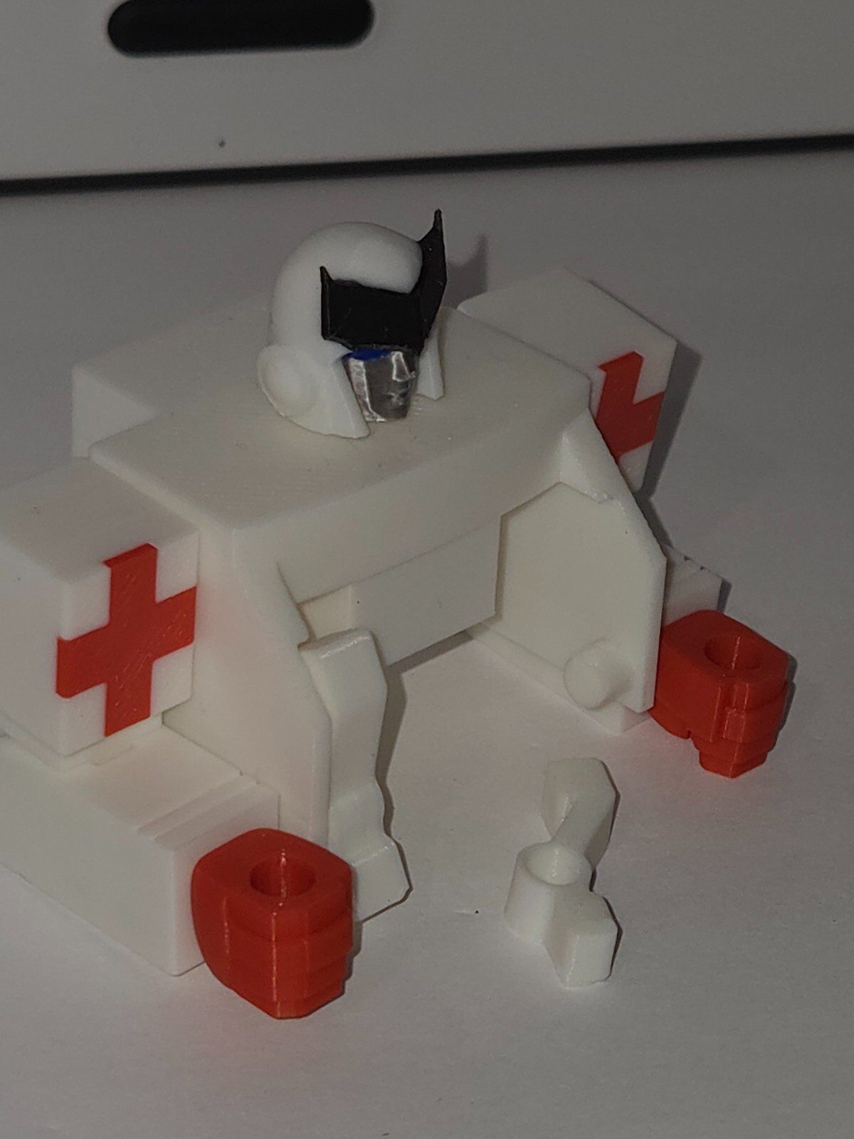 Transformers G1 Ratchet 3D Printed Head Chest & Arms Upgrade Only