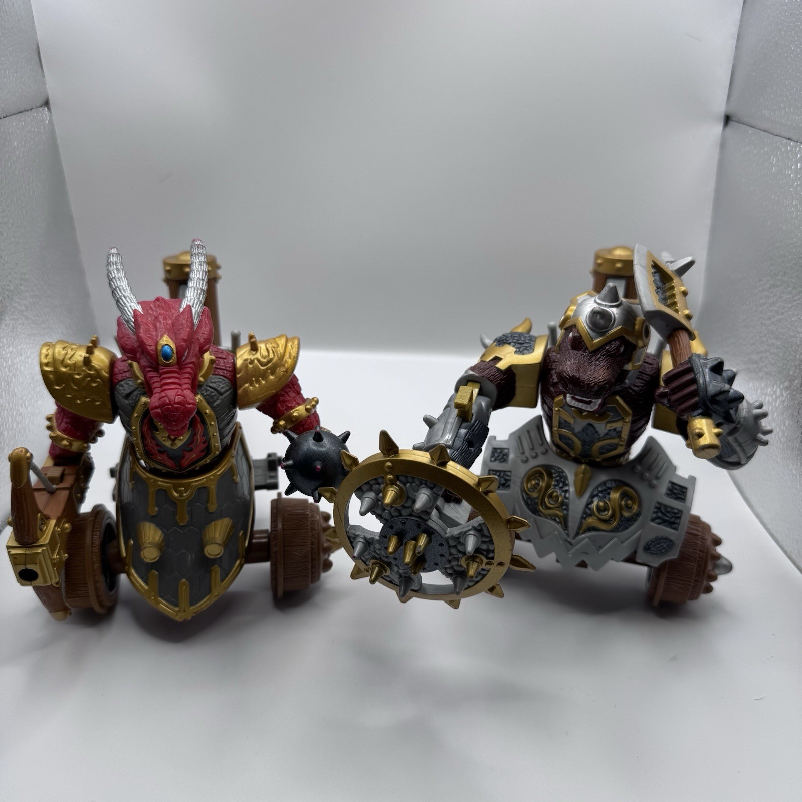 Mystic Knights of Tir Na Nog ROHAN&rsquo;s and ANGUS MOBILE ARMOR ELIMINATOR lot of 2