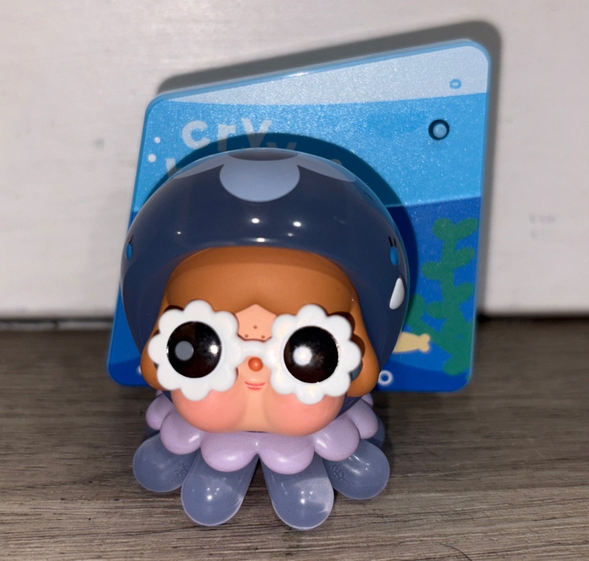 Pop Mart Crybaby Cry Me an Ocean Series Confirmed Fridge Magnet- The Jellyfish