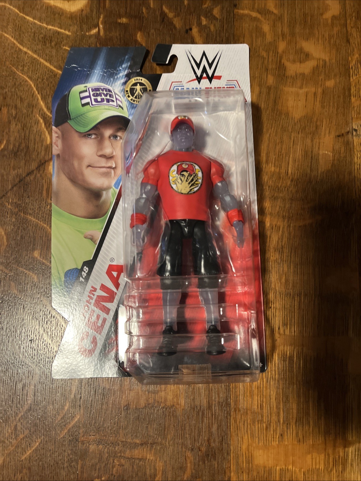 WWE Main Event Series 148 Action Figure JOHN CENA TRANSLUCENT CHASE damaged box