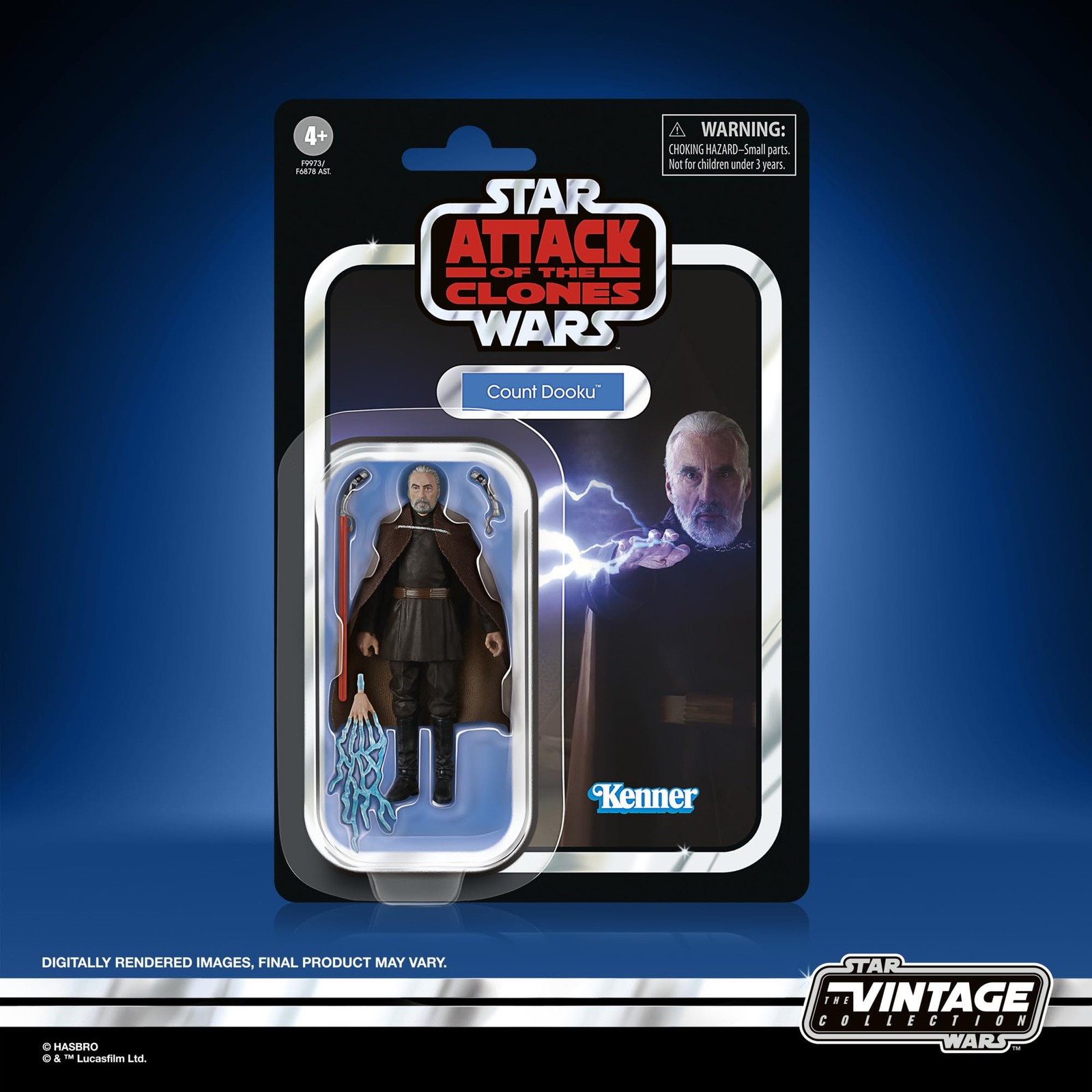 STAR WARS The Vintage Collection Count Dooku, Attack of The Clones 3.75 Inch Co