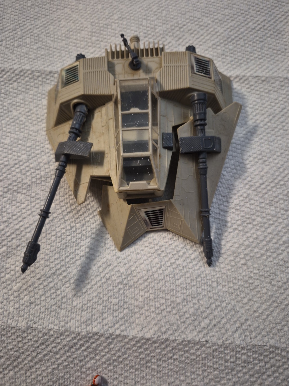 Vintage Star Wars MICRO COLLECTION SNOWSPEEDER Kenner 1982 with figure