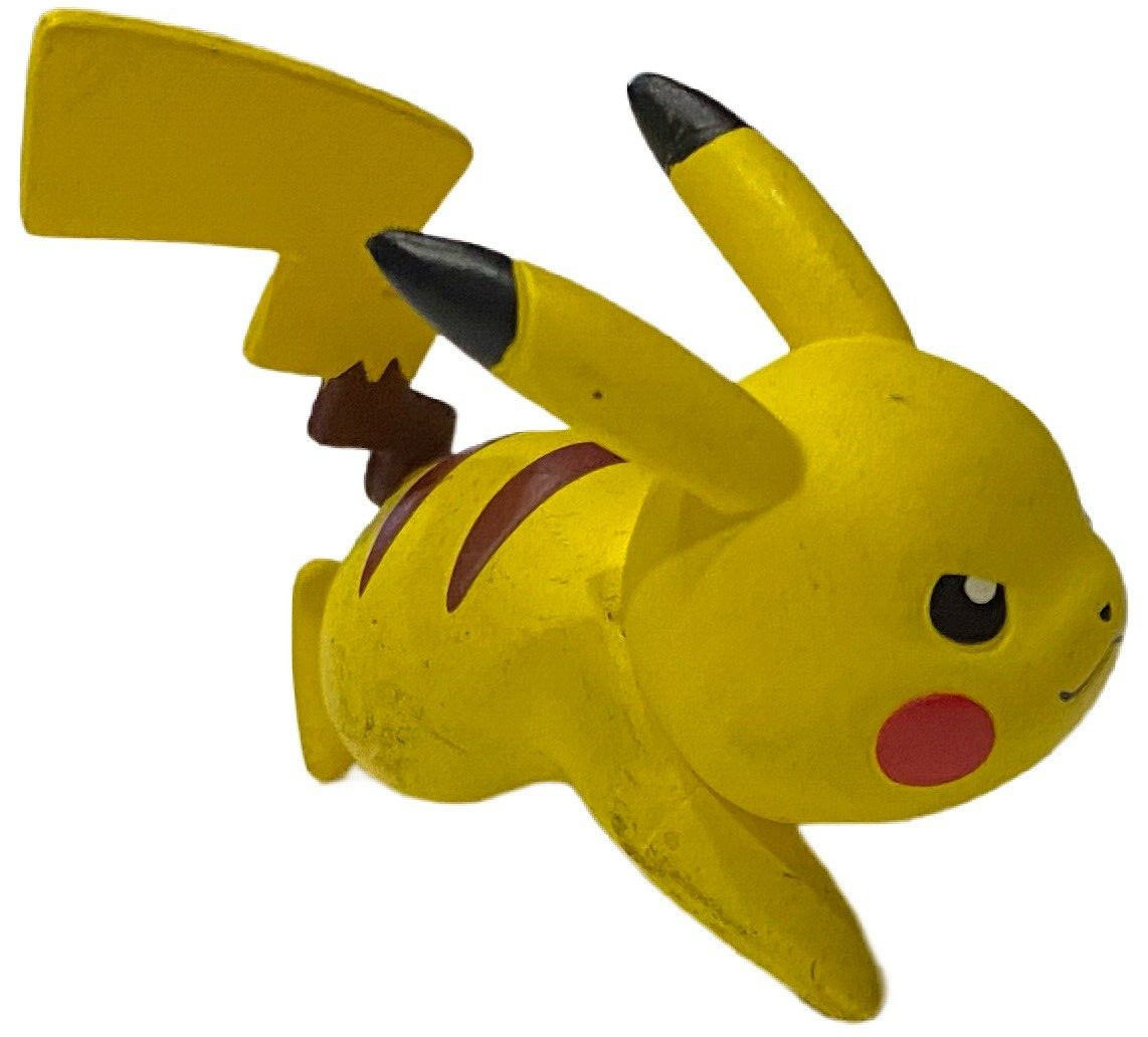 Nintendo Pokemon Pikachu Mini Figure Toy Cake Topper Yellow 1.5 Inches