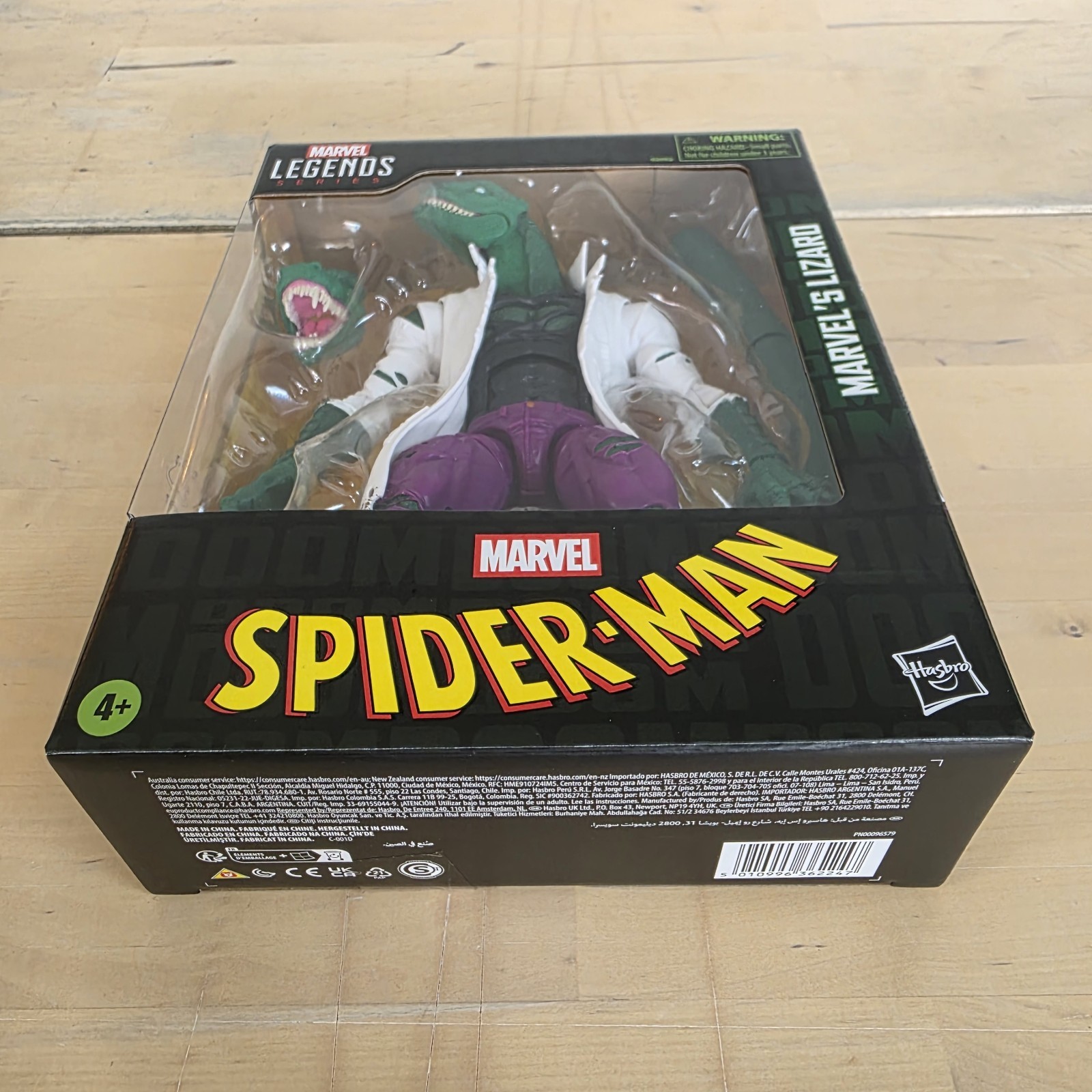 Spider-Man Marvel Legends Series Marvel&rsquo;s Lizard 6&Prime; Exclusive Figure In Hand