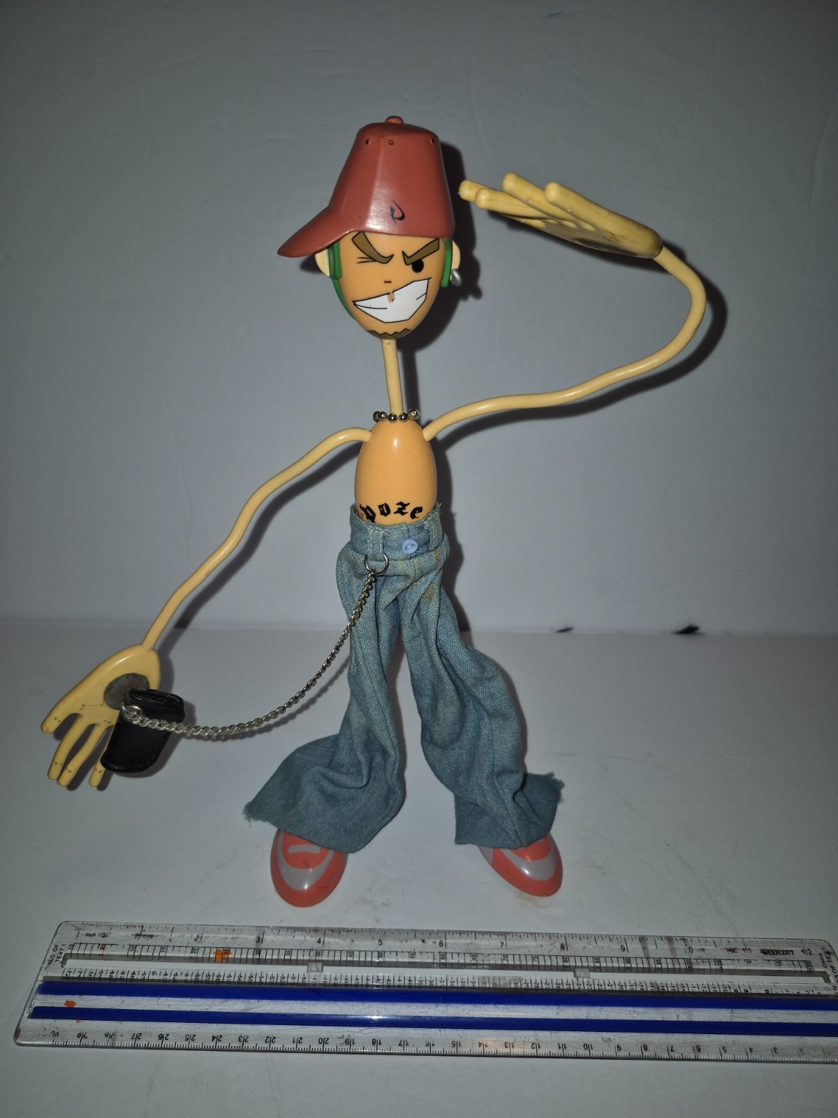 Pozers Bendable Figure 2001 Fun 4 All Markey Truckle Vintage Y2K Toy (RARE!!)