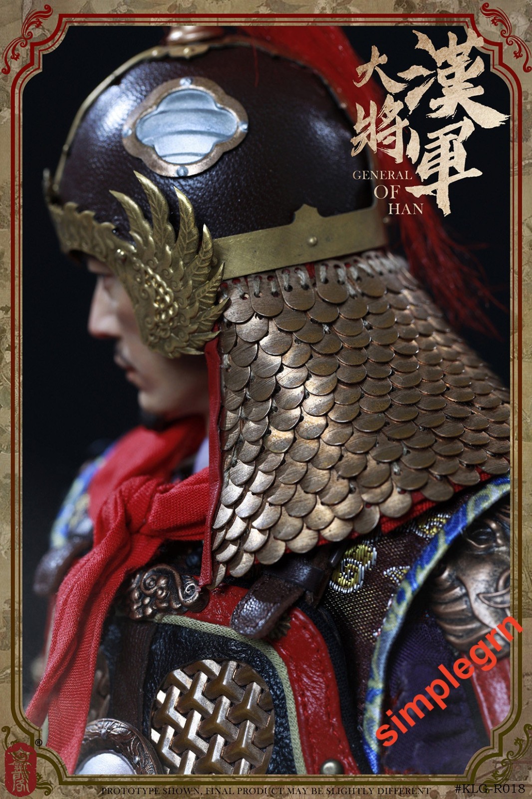 Konglingge 1/6 Scale Ming Dynasty Great Han General KLG-R018B Action Figure New