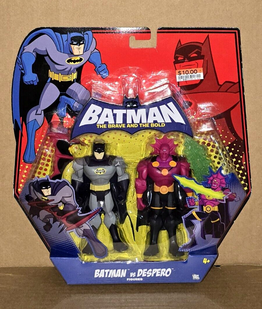 BATMAN The Brave And The Bold BATMAN VS DESPERO Figures Mattel 2008 New & Sealed