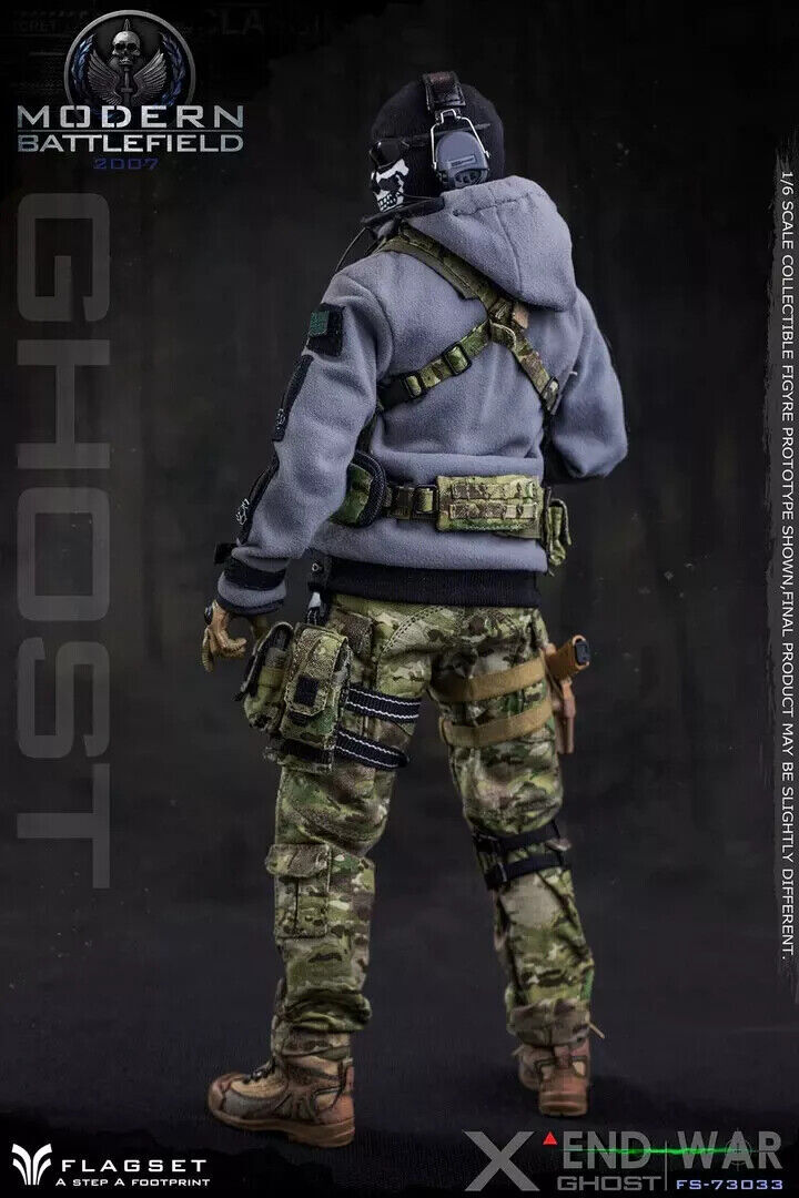 FLAGSET END WAR GHOST « X » 1/6 Action Figure FS73033 Model In Stock New
