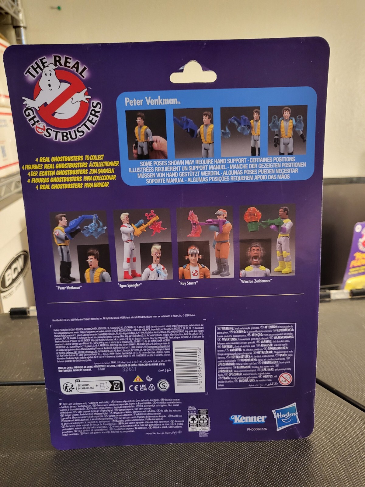the Real Ghostbusters w/ Fright Features Peter Venkman & Gruesome Twosome Ghost
