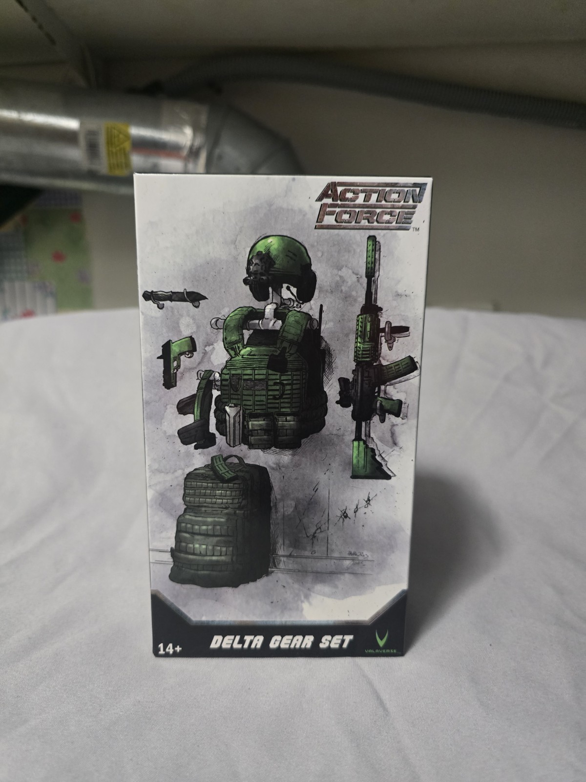 Valaverse Action Force Delta Gear Set (Male) 1/12 Scale