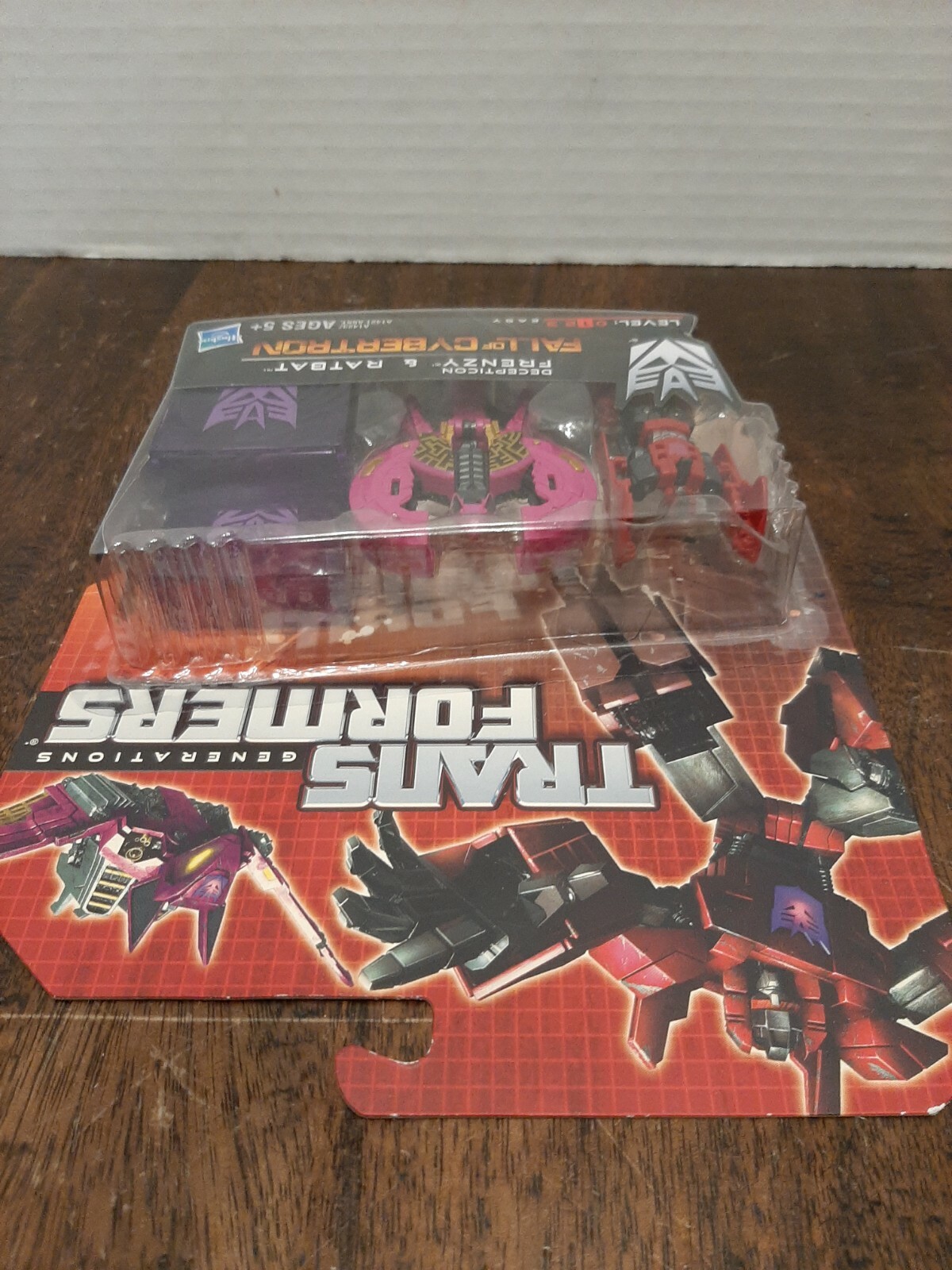 TRANSFORMERS Hasbro 2014 Generations Fall of Cybertron Ratbat & Frenzy disc MOSC