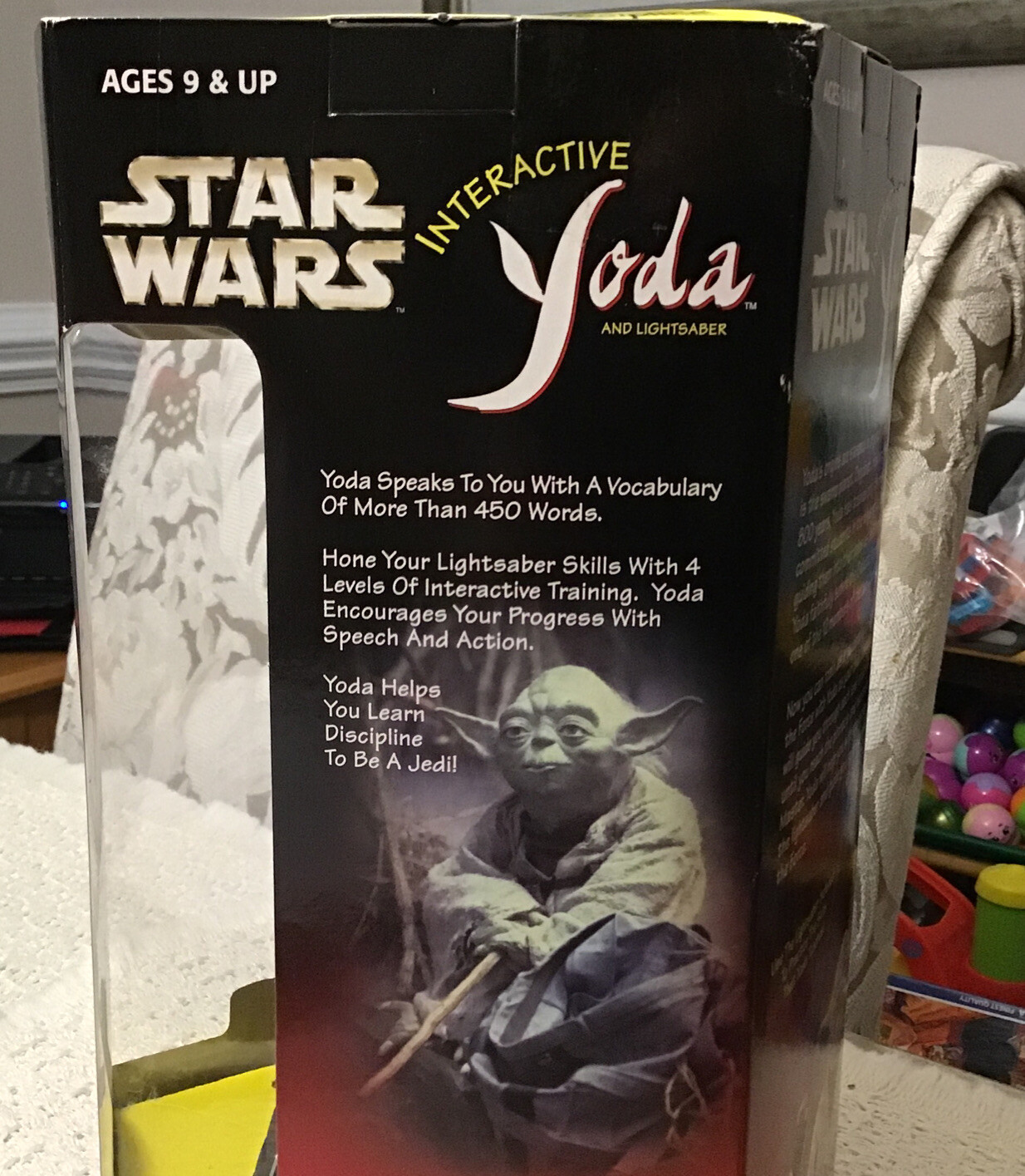 Tiger Electronics Hasbro Star Wars Interactive Yoda with Lightsaber – NEW IN BOX