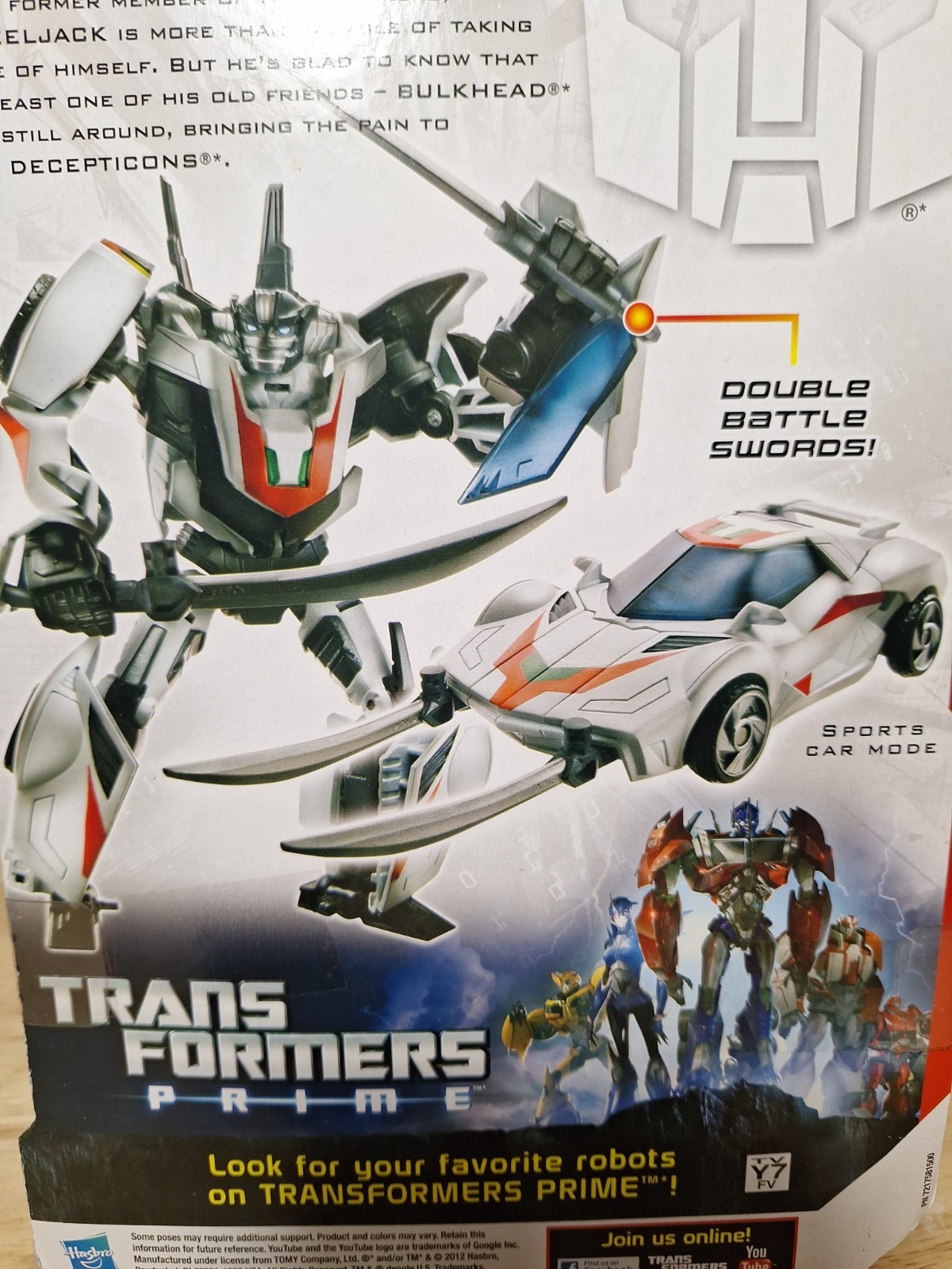 Transformers Prime Robots In Disguise Deluxe Class Autobot Wheeljack Figure New