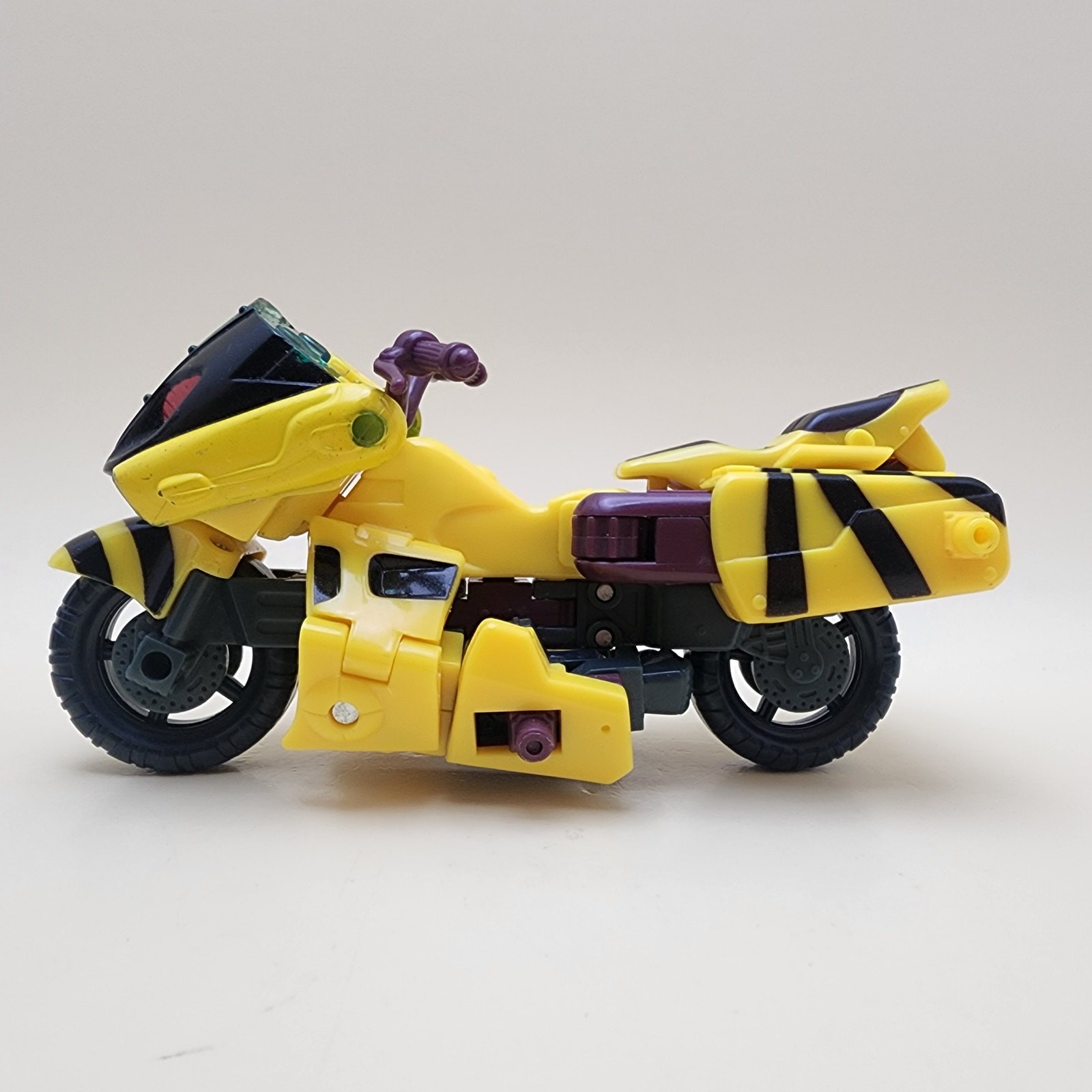 TRANSFORMERS Energon (2003) RAPID RUN 5.5&Prime; Combat Deluxe + NIGHTSCREAM Minicon