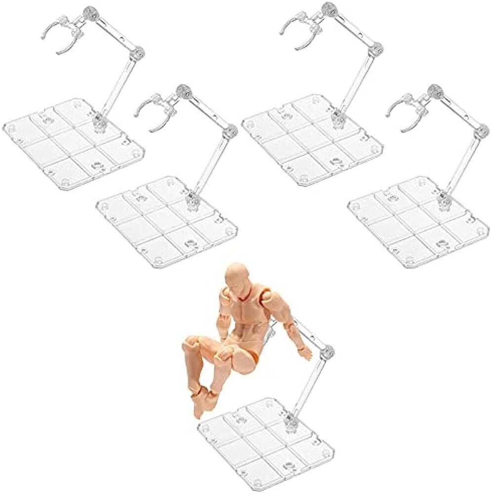 HG144 Adjustable Action Figure Display Holder Base Doll Model Support Stand