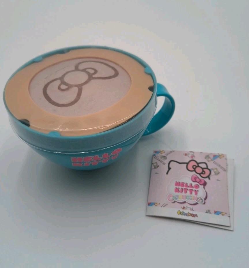 New HELLO KITTY Cappuccino Cup Surprise Squishy & Scented Toy VIRAL TikTok