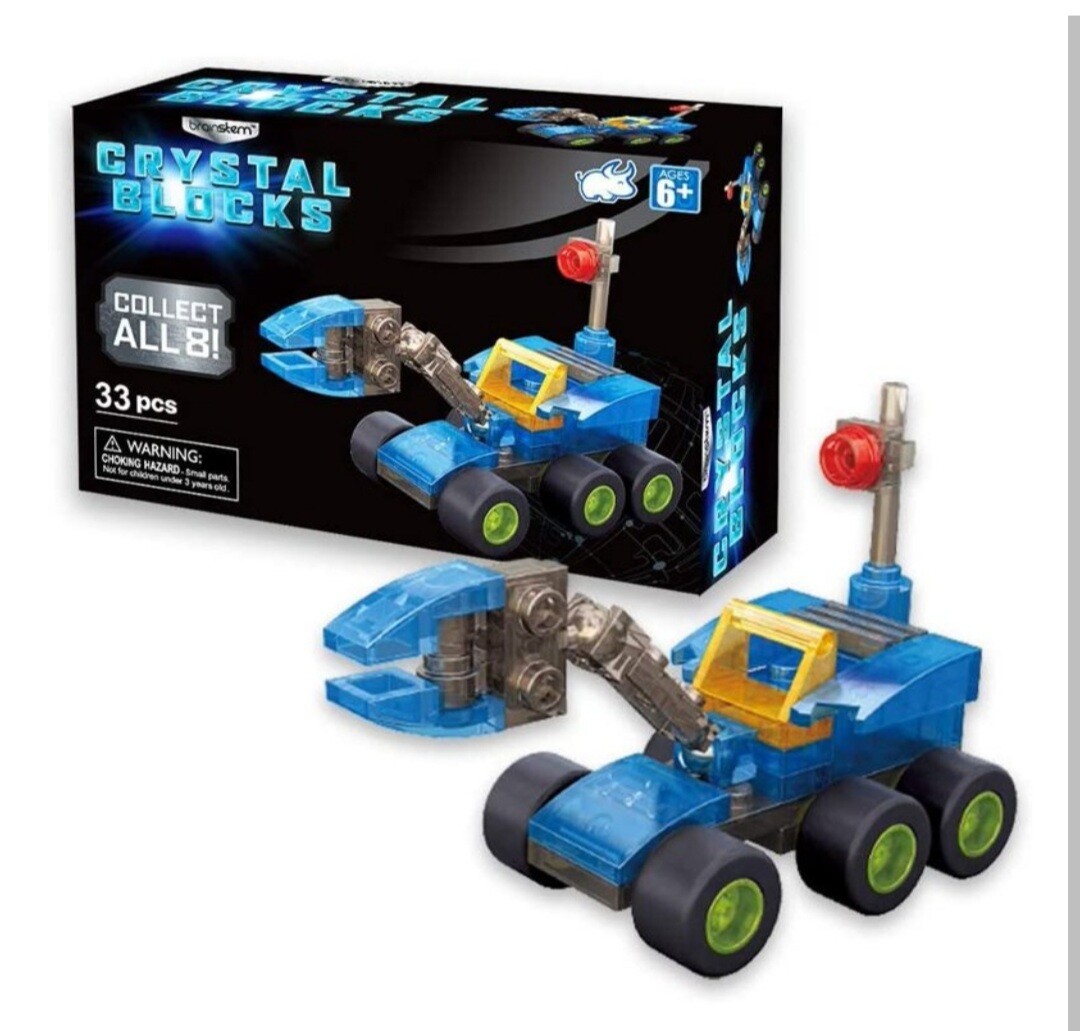 Brainstem Crystal Blocks Multi-Action Vehicle(s) New in Box / « You Pick » One