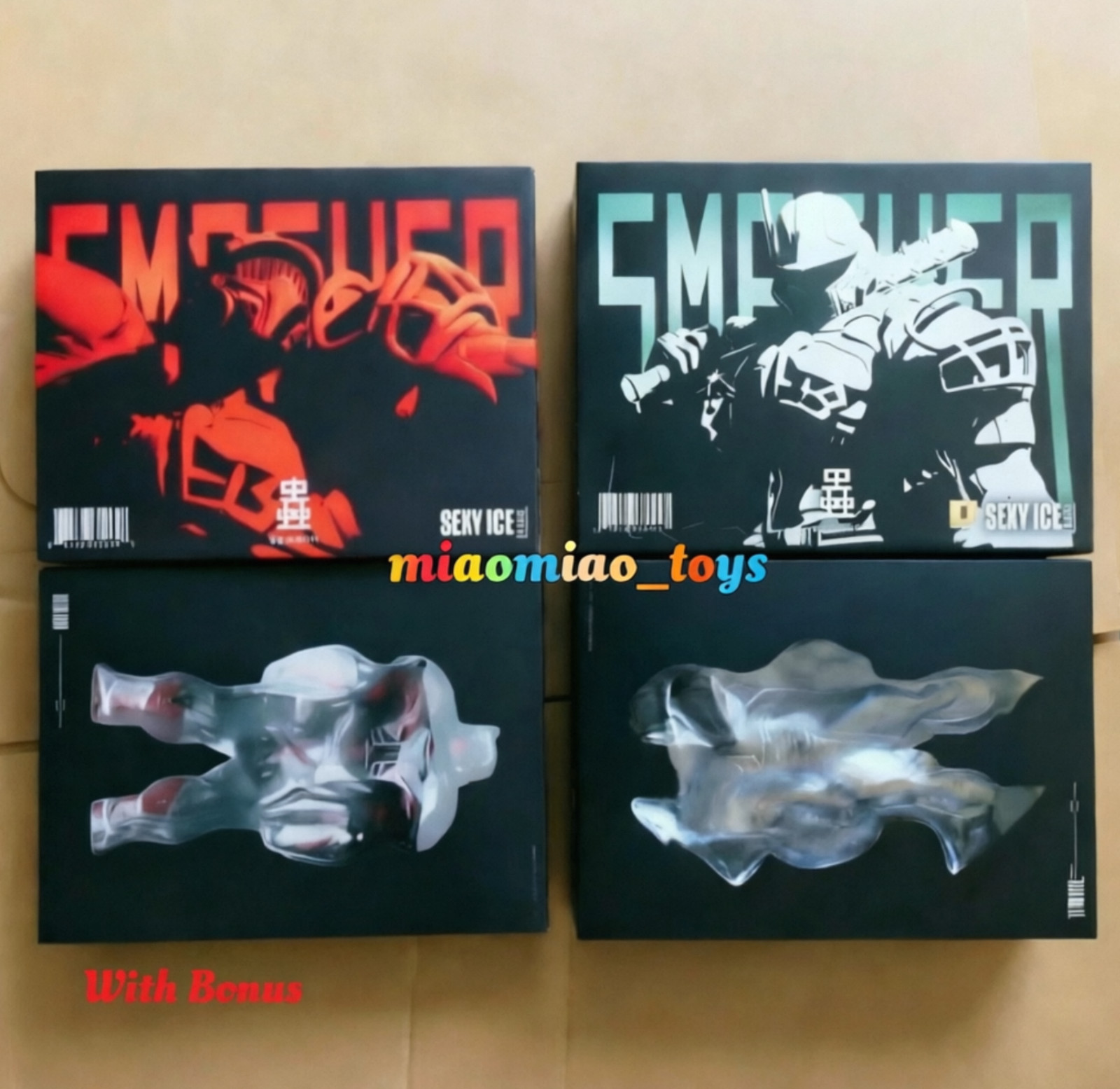 SexyIce2019 VERMIN UNKVAL Assault Type 1 Viper Strik Team & Smasher Set of 2 New