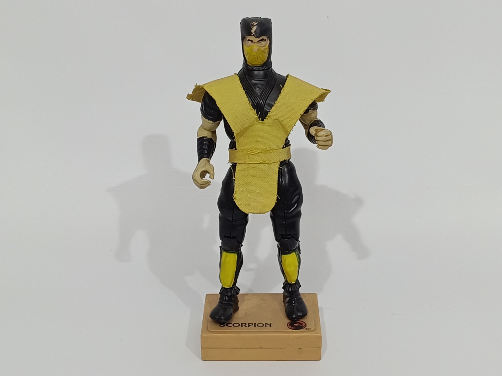 Scorpion Jocsa Mortal Kombat Top Kids Argentine 90 Vintage Sega Not Coleco Rambo