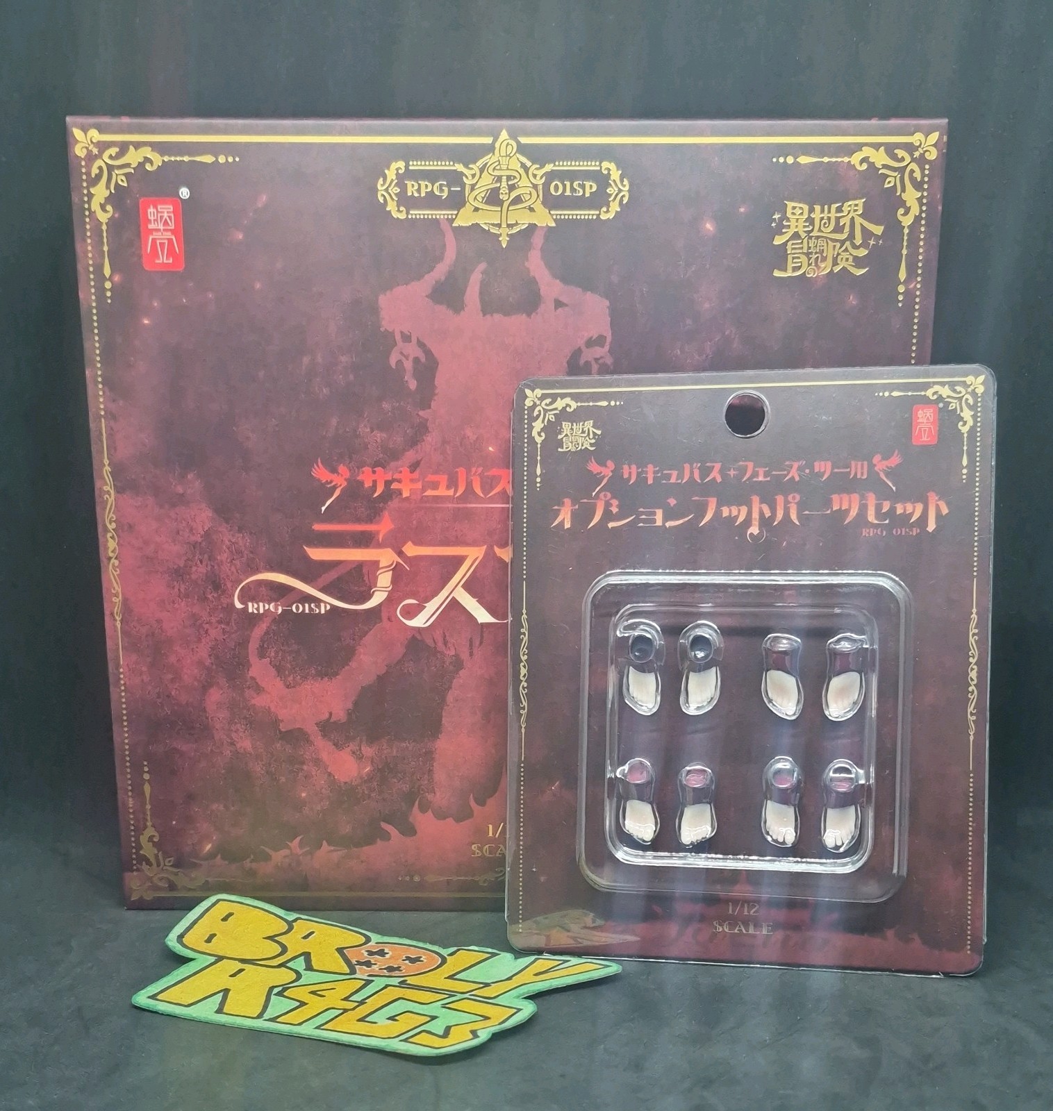 NEW Snail Shell RPG-01SP Succubus Lustia figure + Optional Feet Set *US Seller*