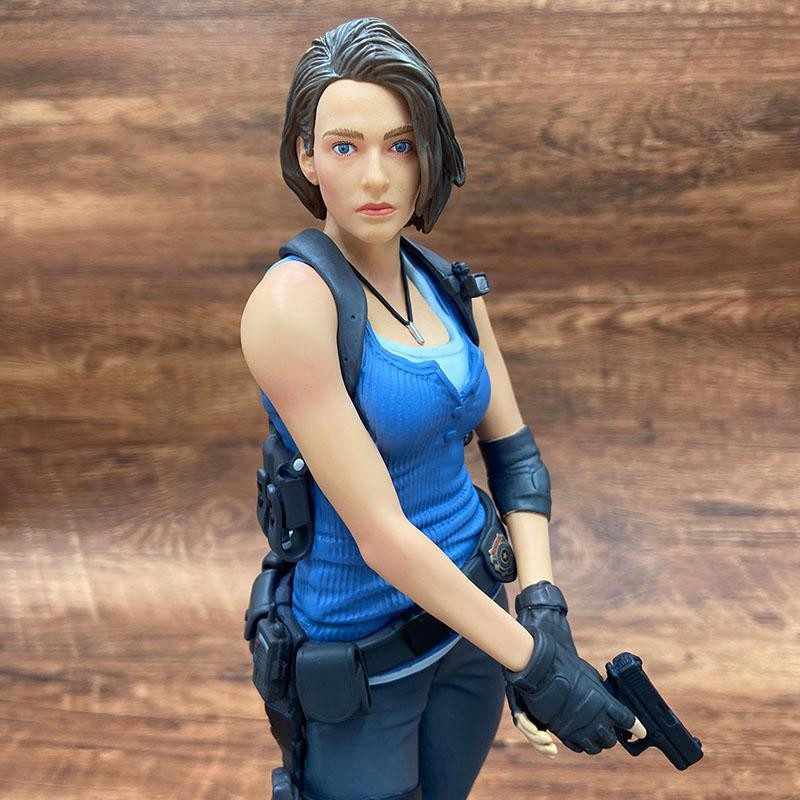 Biohazard Game Reside Evil Jill Valentine Leon Kennedy Ada Wong Statue PVC Actio
