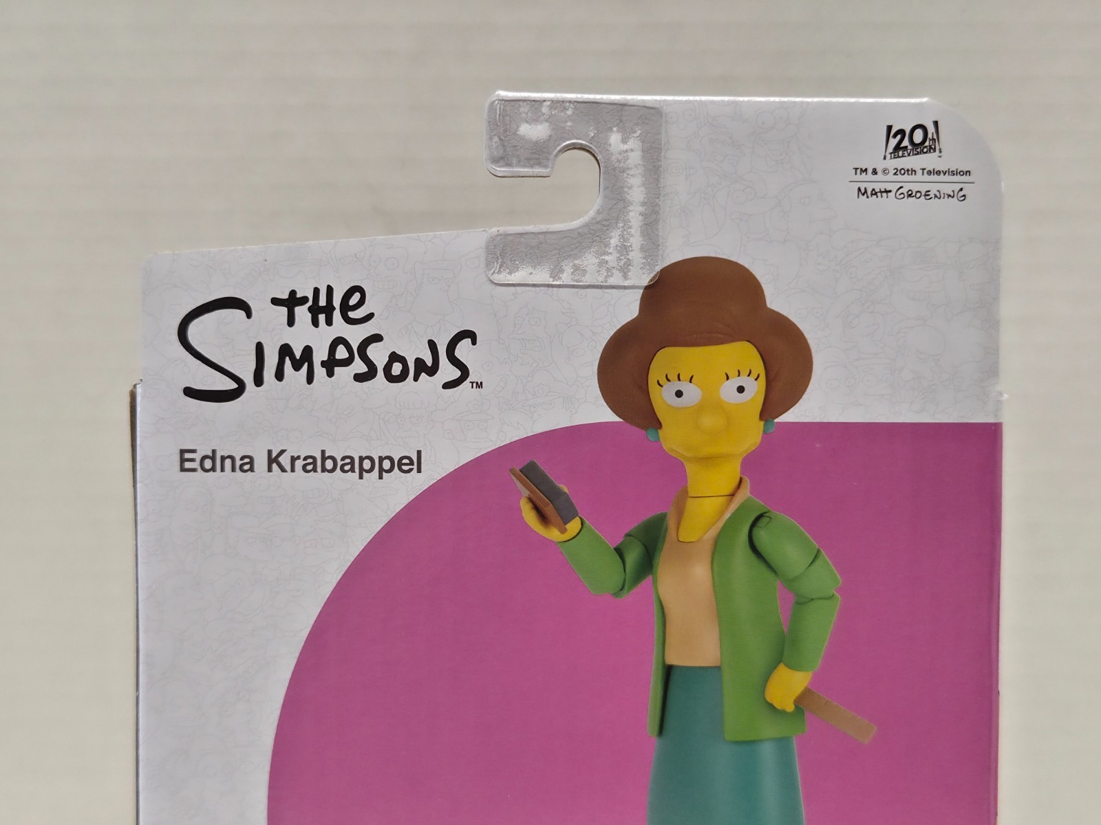 EDNA KRABAPPEL – The Simpsons Wave 5 Jakks Pacific 5&Prime; Action Figure NEW IN STOCK