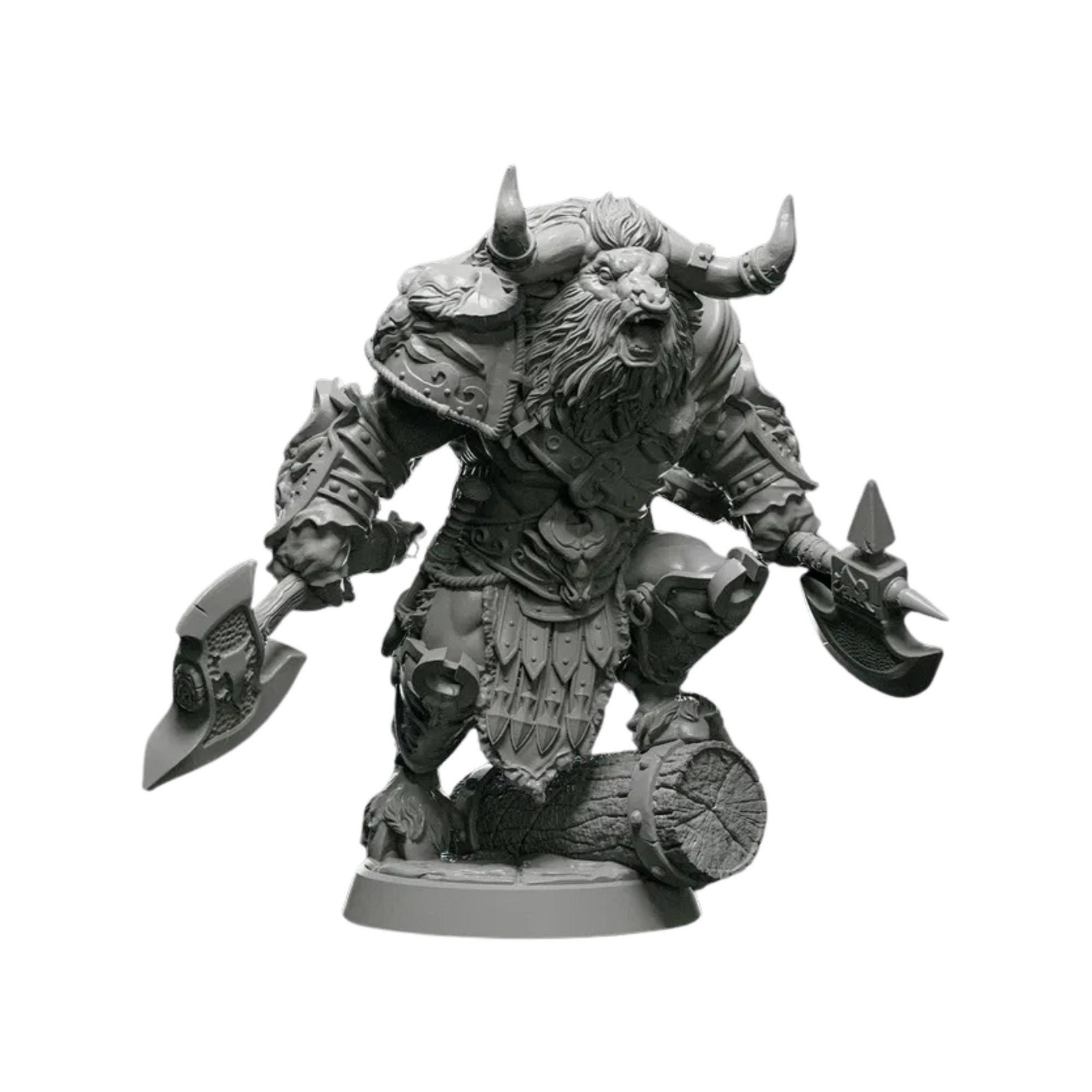 Minotaur Warlord – 32mm & 75mm Miniature for Tabletop RPGs