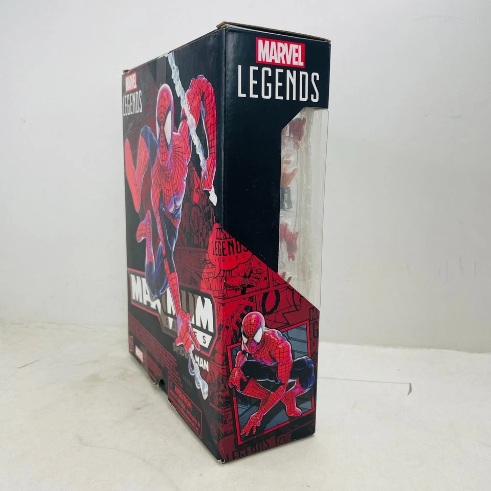 Marvel Legends Spider-Man Maximum Series w/Spider Web 5.5&Prime; Action Figure Toy