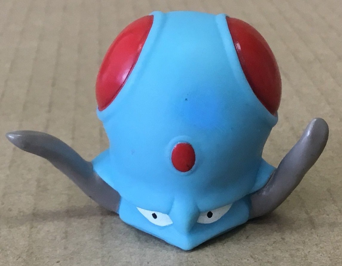 1998 Pokemon Finger Puppet Tentacool Figure Catch Them All Nintendo Bandai #1