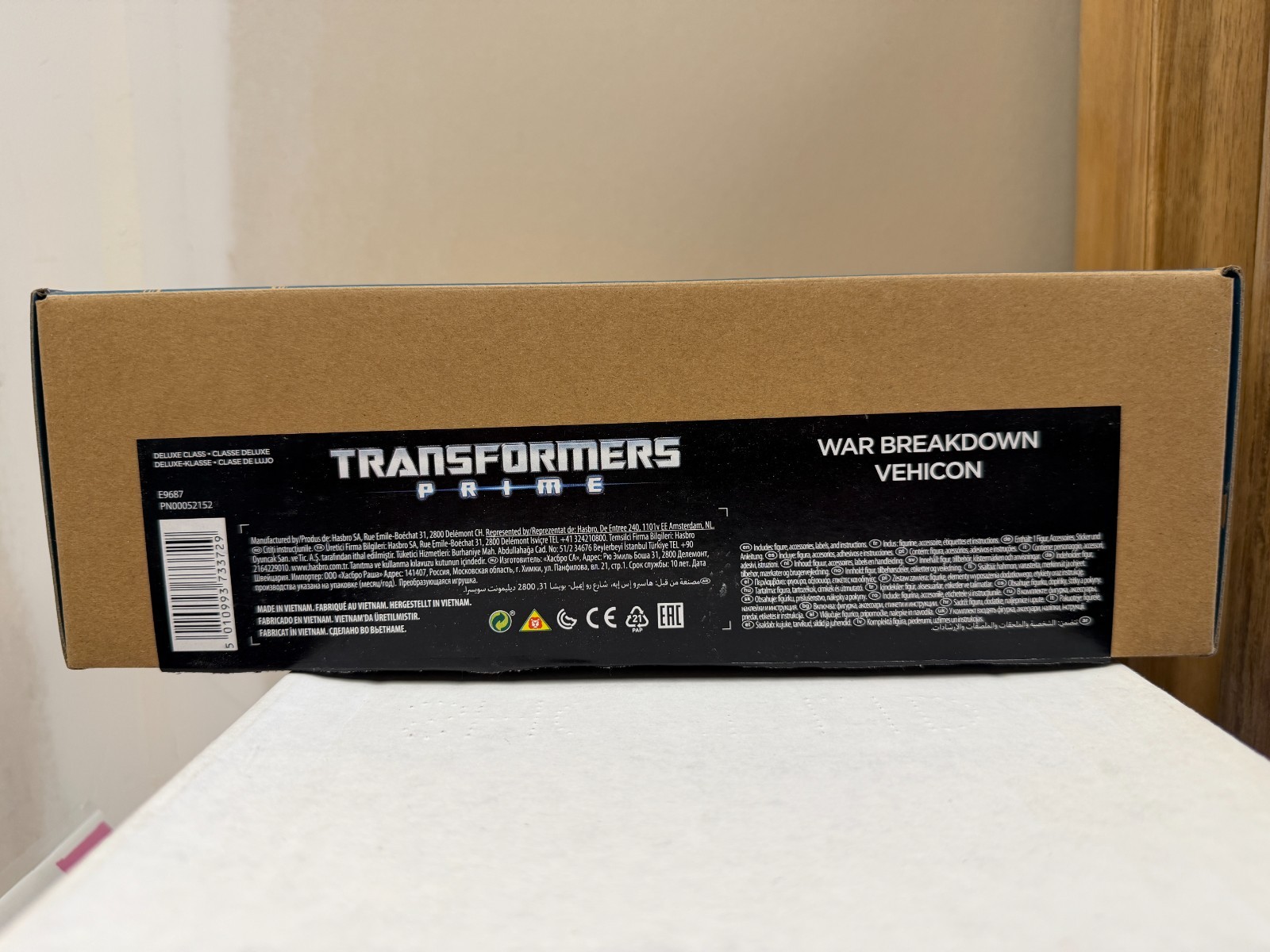 Transformers Prime War Breakdown and Vehicon 10 Year Anniversary 2-Pack Set