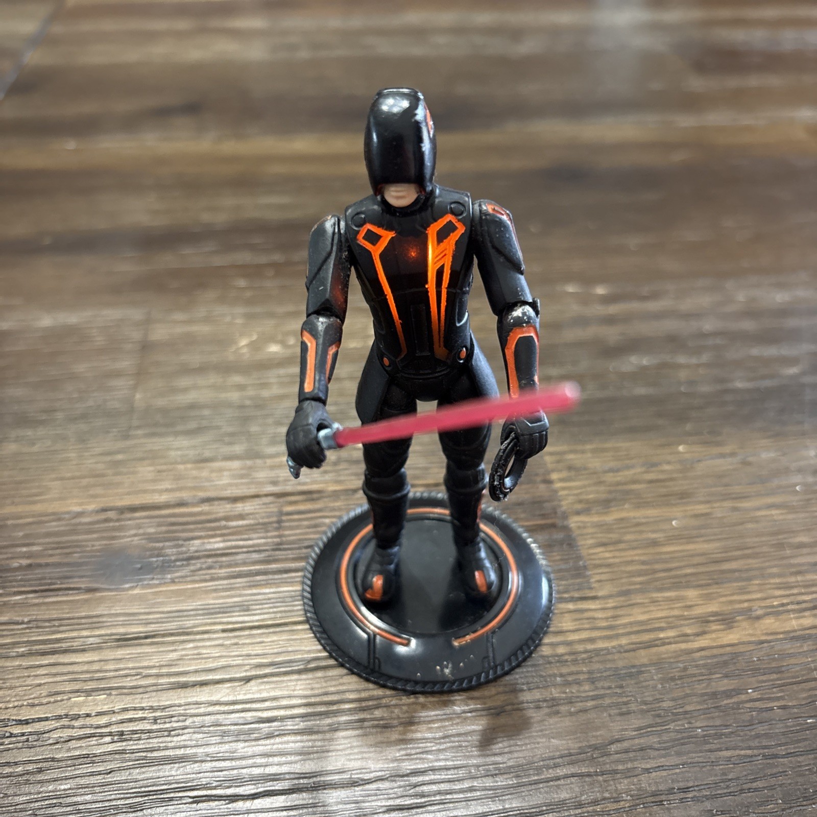 Disney Tron Legacy Deluxe Clu Figure 2010 Spin Master Series 1 8 Inch