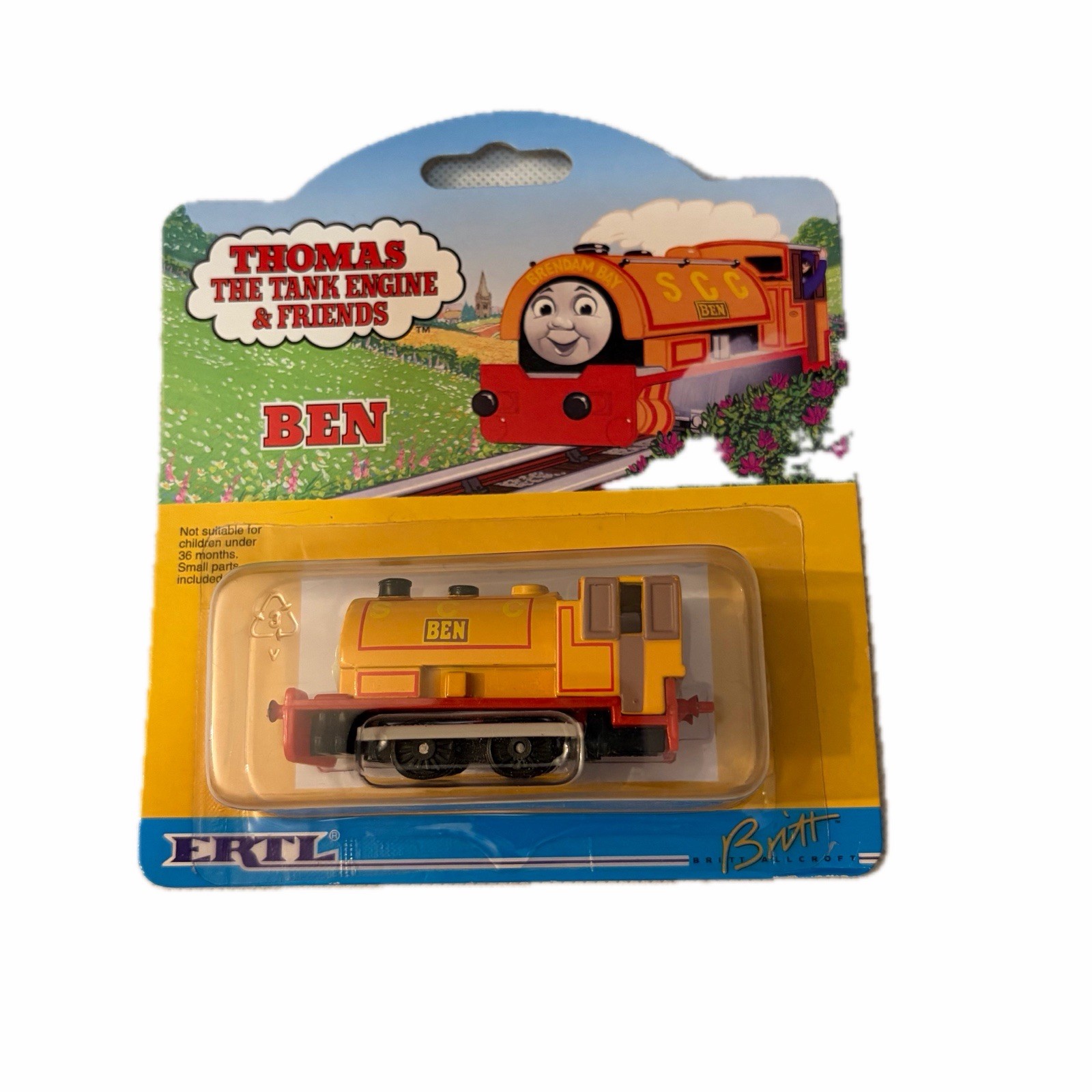 Vintage Ertl Thomas & Friends BEN – 1993 – Britt Allcroft – Diecast Train #1741