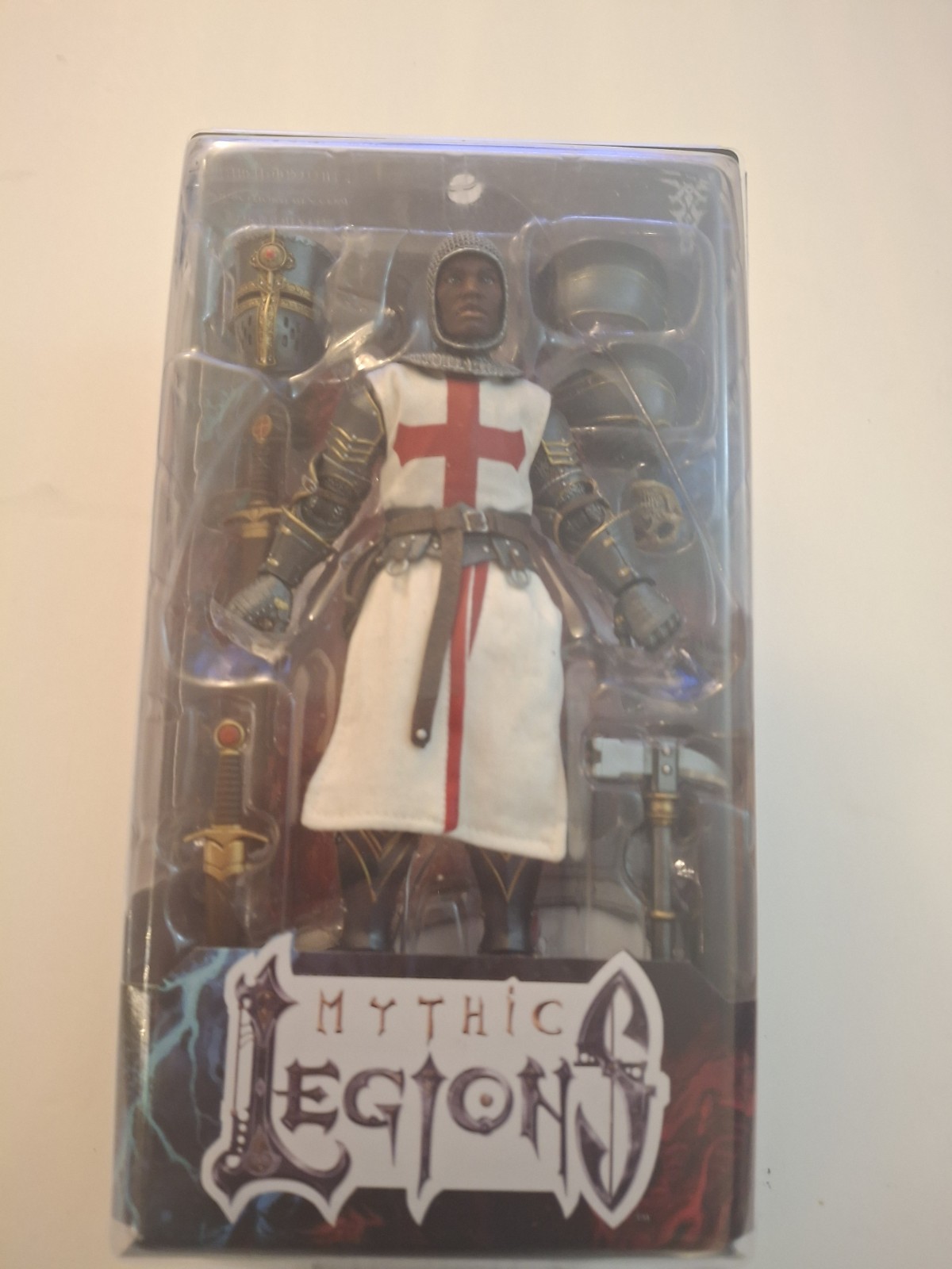 Sir Elijah Mythic Legions Four Horsemen Collectible Action Figure COMPLETE