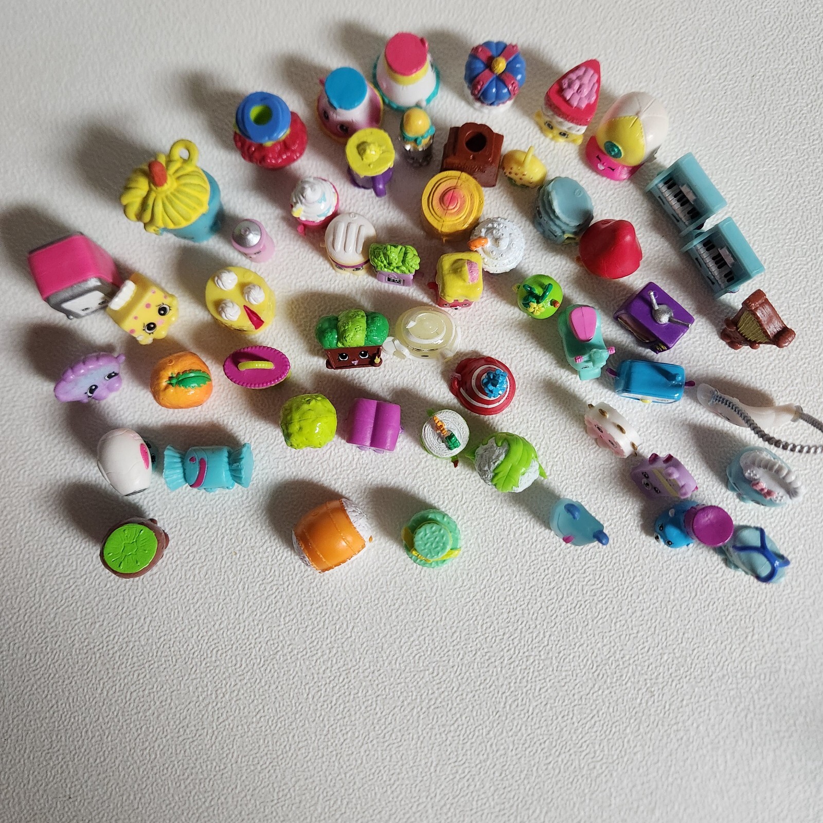 Bag of Mini Shopkins mixed Lot of 50 selections from different Seasons