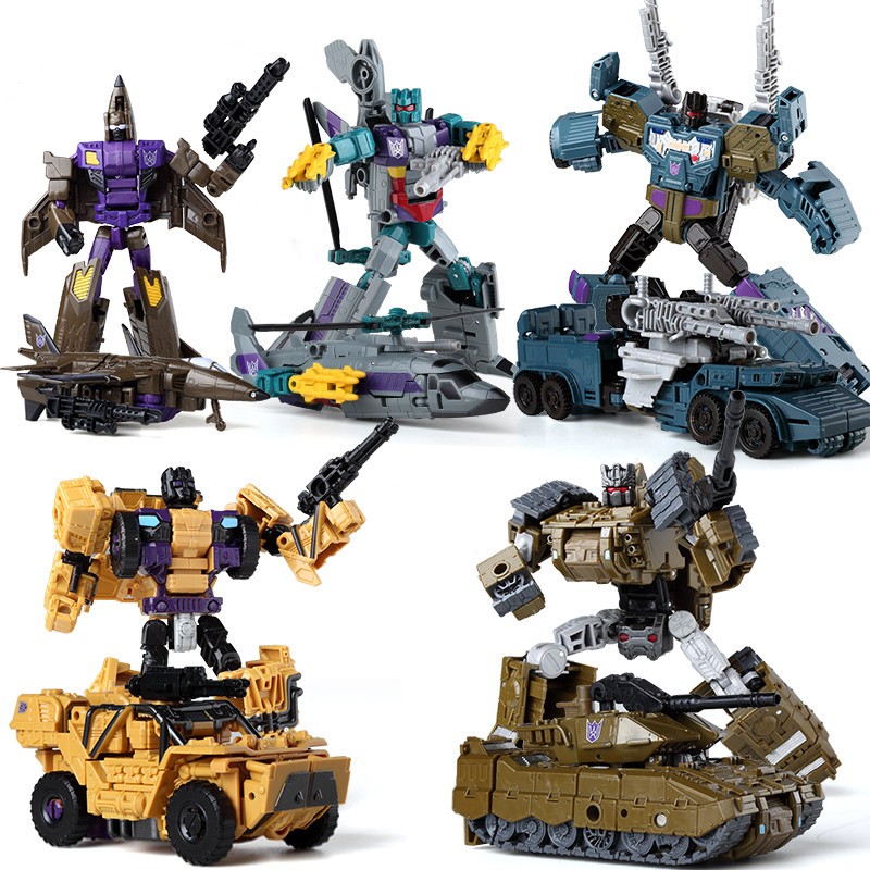 HZX Defensor Bruticus Superion Devastator 30CM IDW Transformation Toys NO BOX