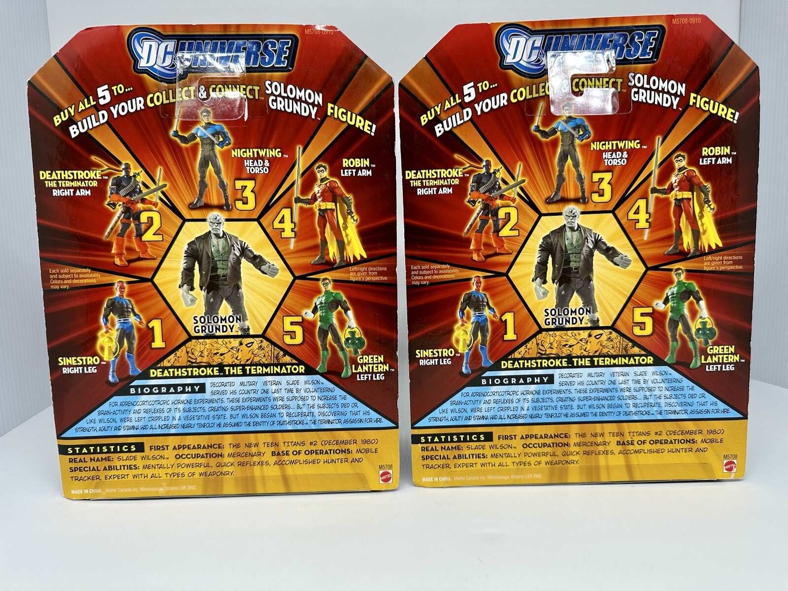 DC Universe Classics Deathstroke Terminator & Variant Wave 3 BAF 2007