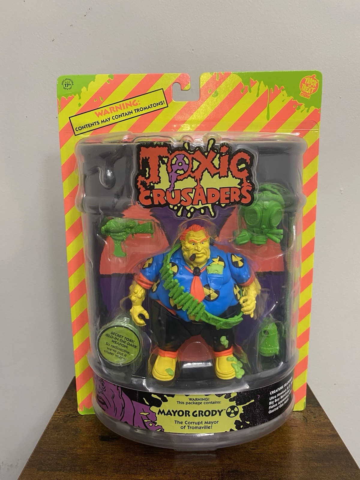 Toxic Crusaders MAYOR GRODY Trick or Treat Studios Avenger Tromaville