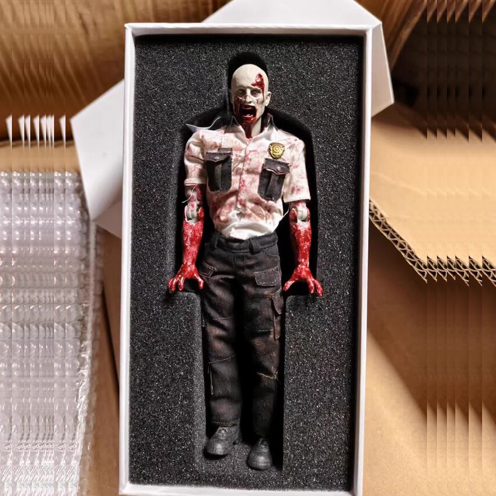 The Patriot studio Zombie Officer 6in Action Figure Doll Model Limited Edition
