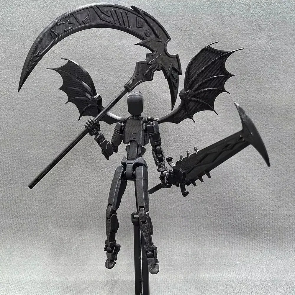 T13 Dummy Mechanical Movable 3D Printed Multi-Jointed Dragon Action Figure
