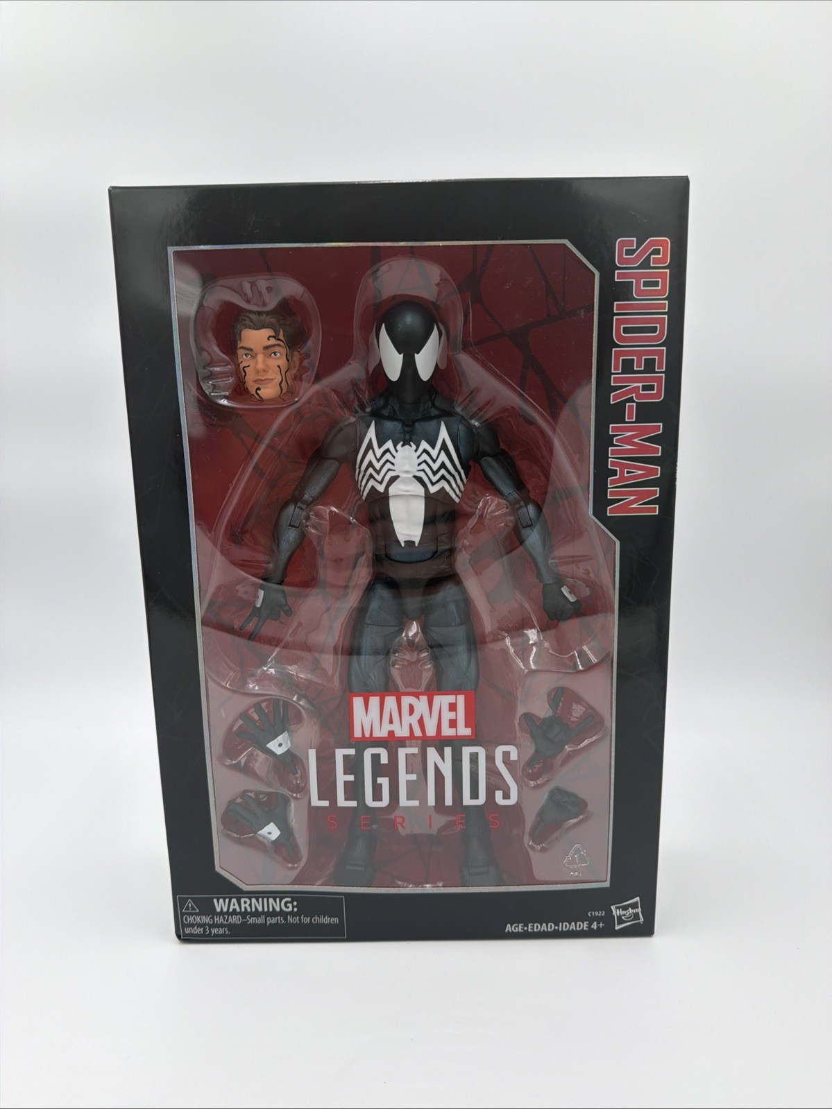 Marvel Legends Series Spider-Man Black Suit 12 in Action Figure