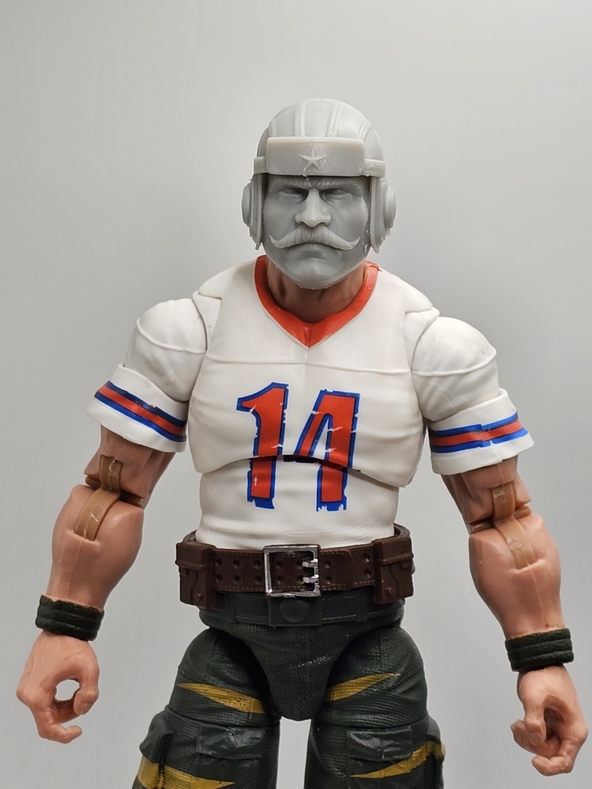3d Printed OKTOBER GUARD HORROR SHOW HEAD 1:12 GI Joe Classified/Marvel Legend