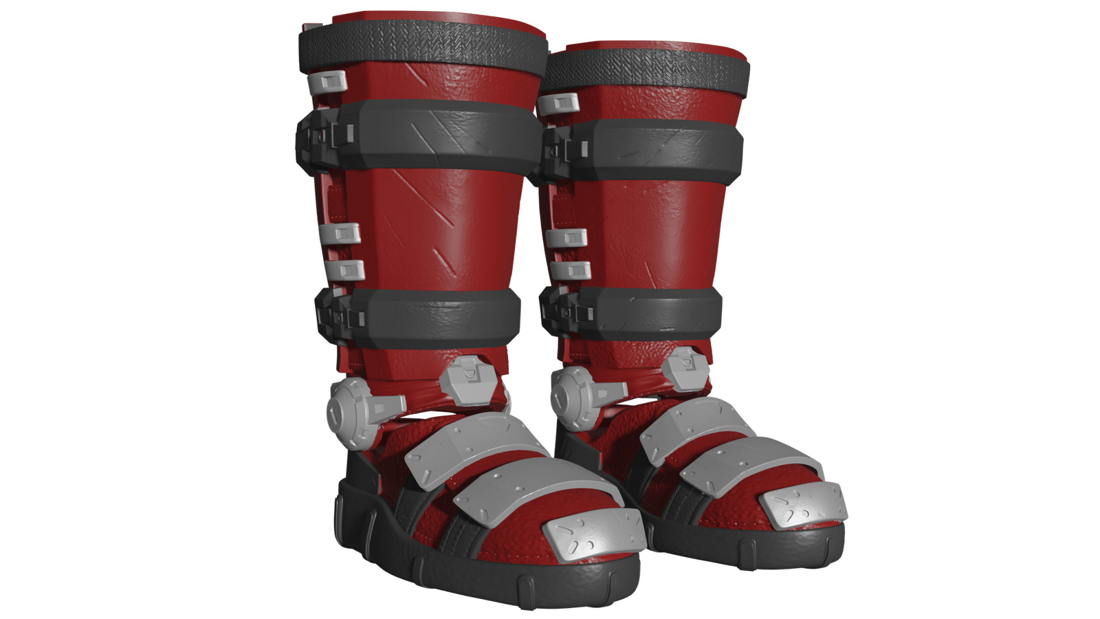 1/6 Scale Action FIgure Boots: Deadpool