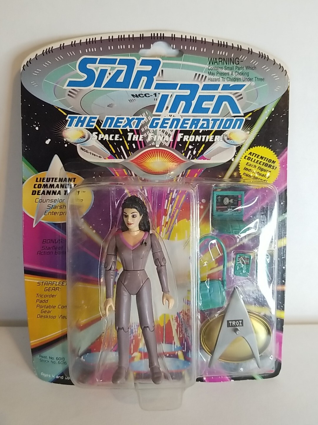Star trek the Next Generation Lieutenant Commander Deanna Troi NEW SEALED