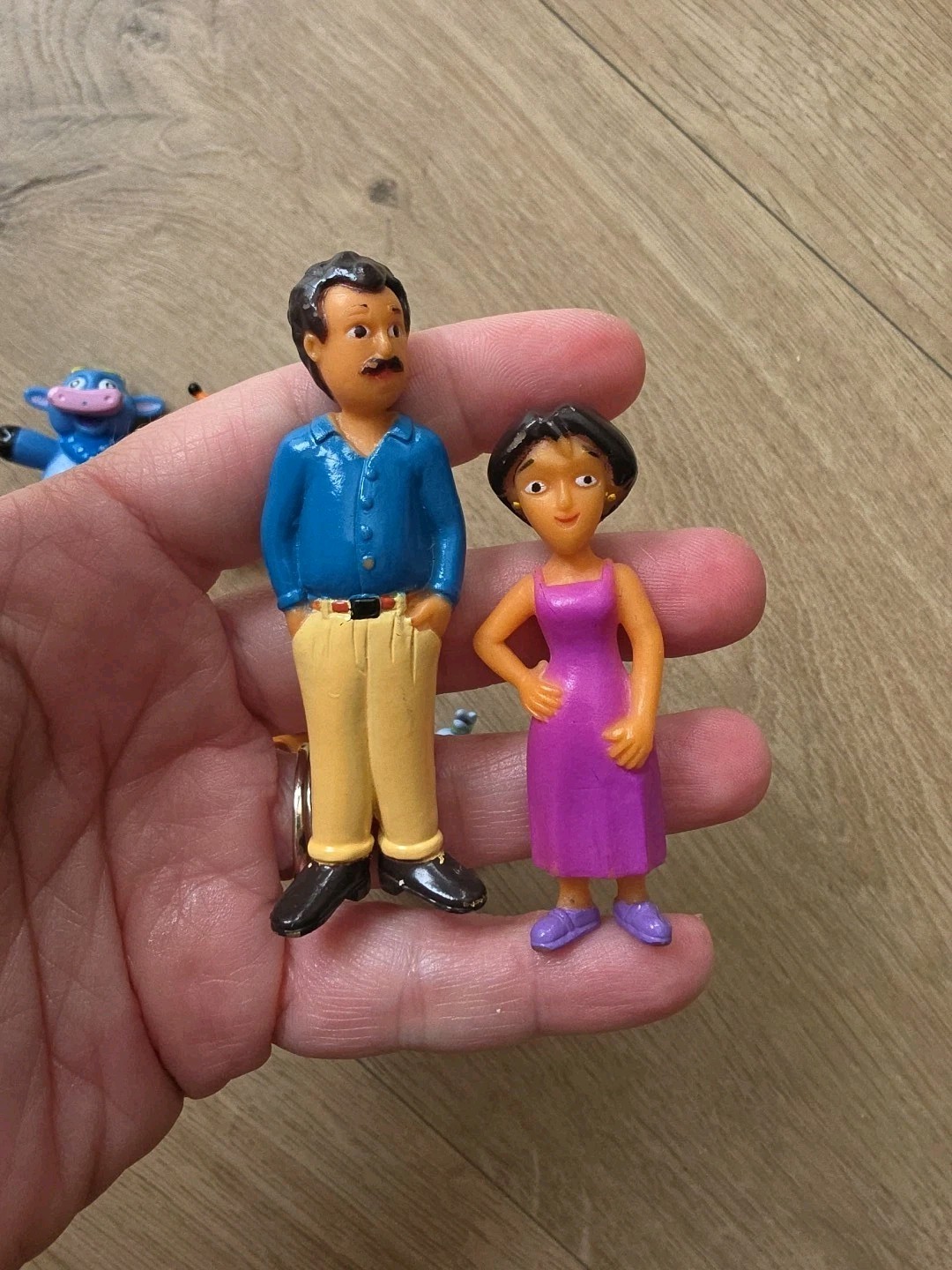 Dora The Explorer Parents Misc Figures Mini Plastic Pvc Swiper Jaguar