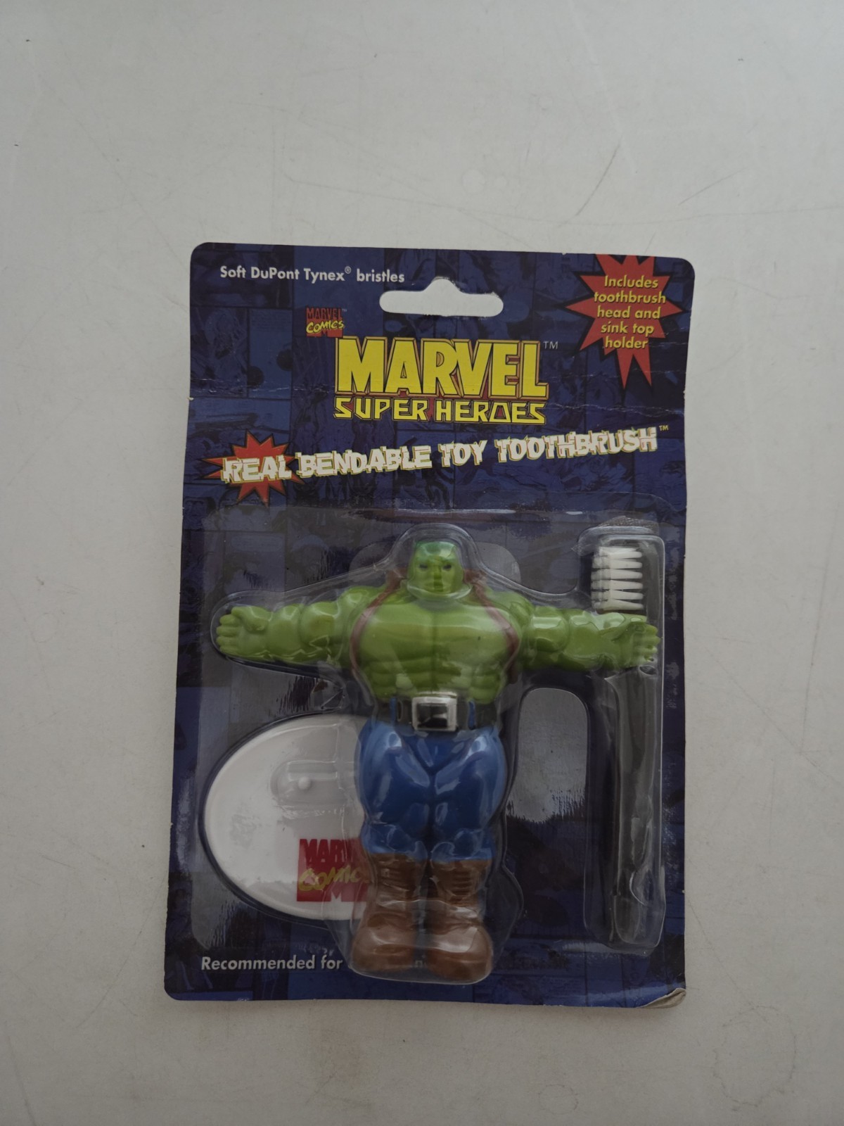 Marvel Incredible Hulk Toothbrush Figure Sealed New