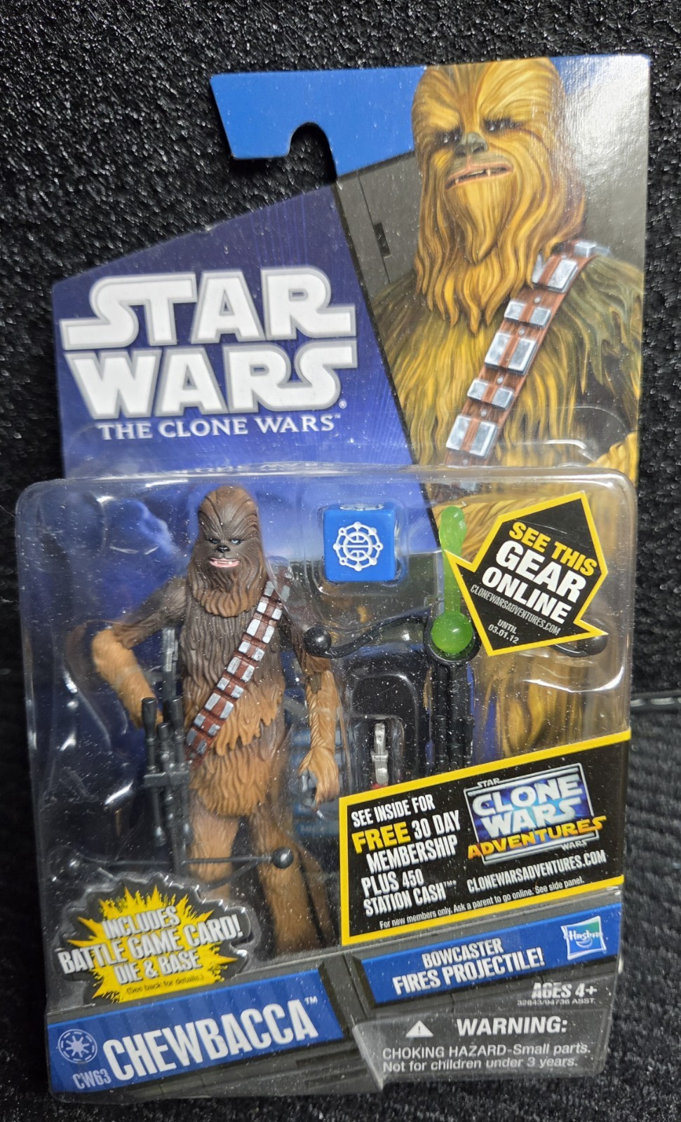Hasbro Star Wars Clone Wars CHEWBACCA CW63 3 3/4
