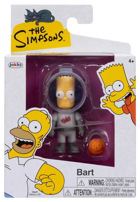 Astronaut Bart – The Simpsons 2.5&Prime; Figure Jakks Pacific Wave 7